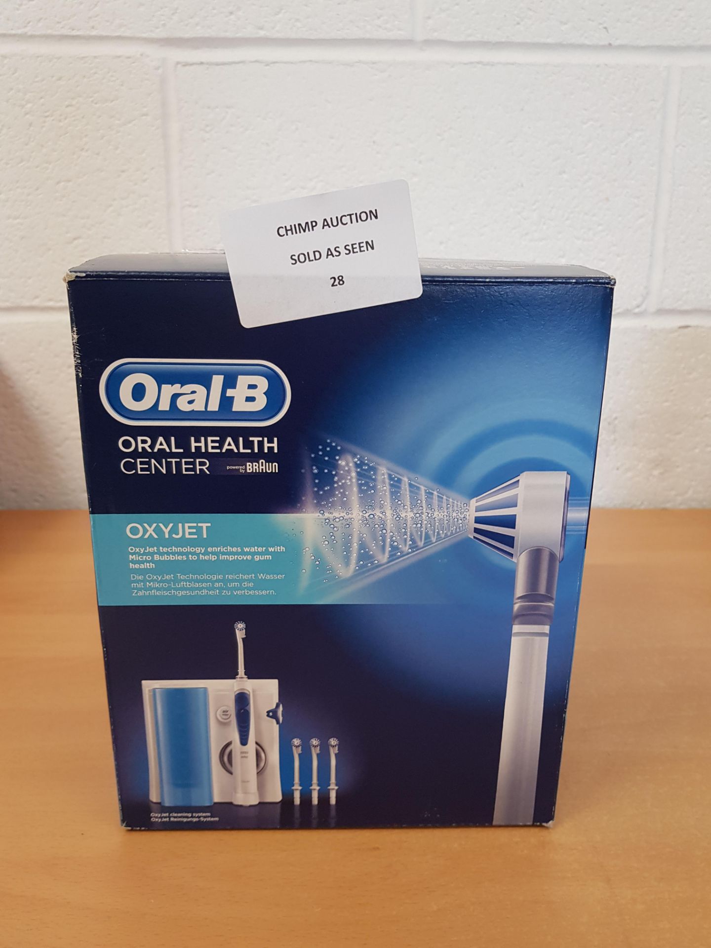 Oral-B Oxyjet Oral Health Center RRP £79.99.