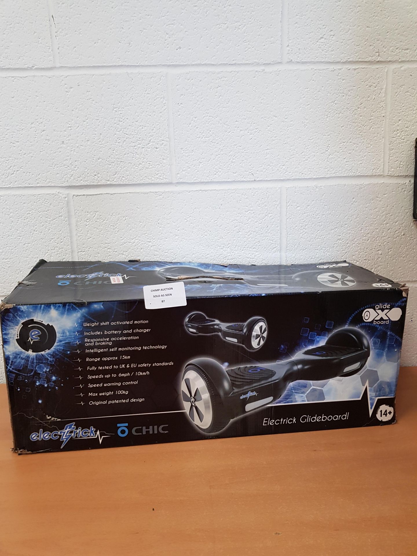 O Chic Electrick Hover Board RRP £249.99
