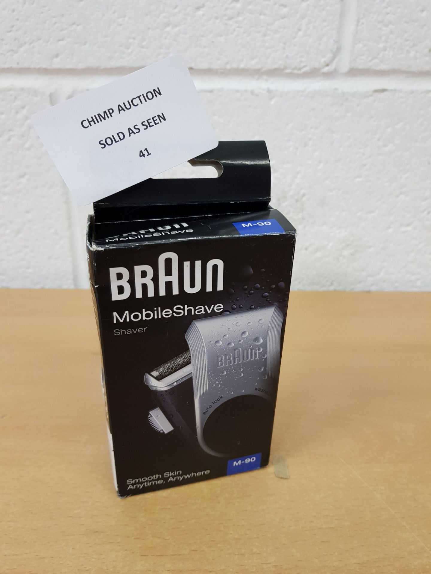 Braun PocketGo M90 MobileShave Portable Shaver