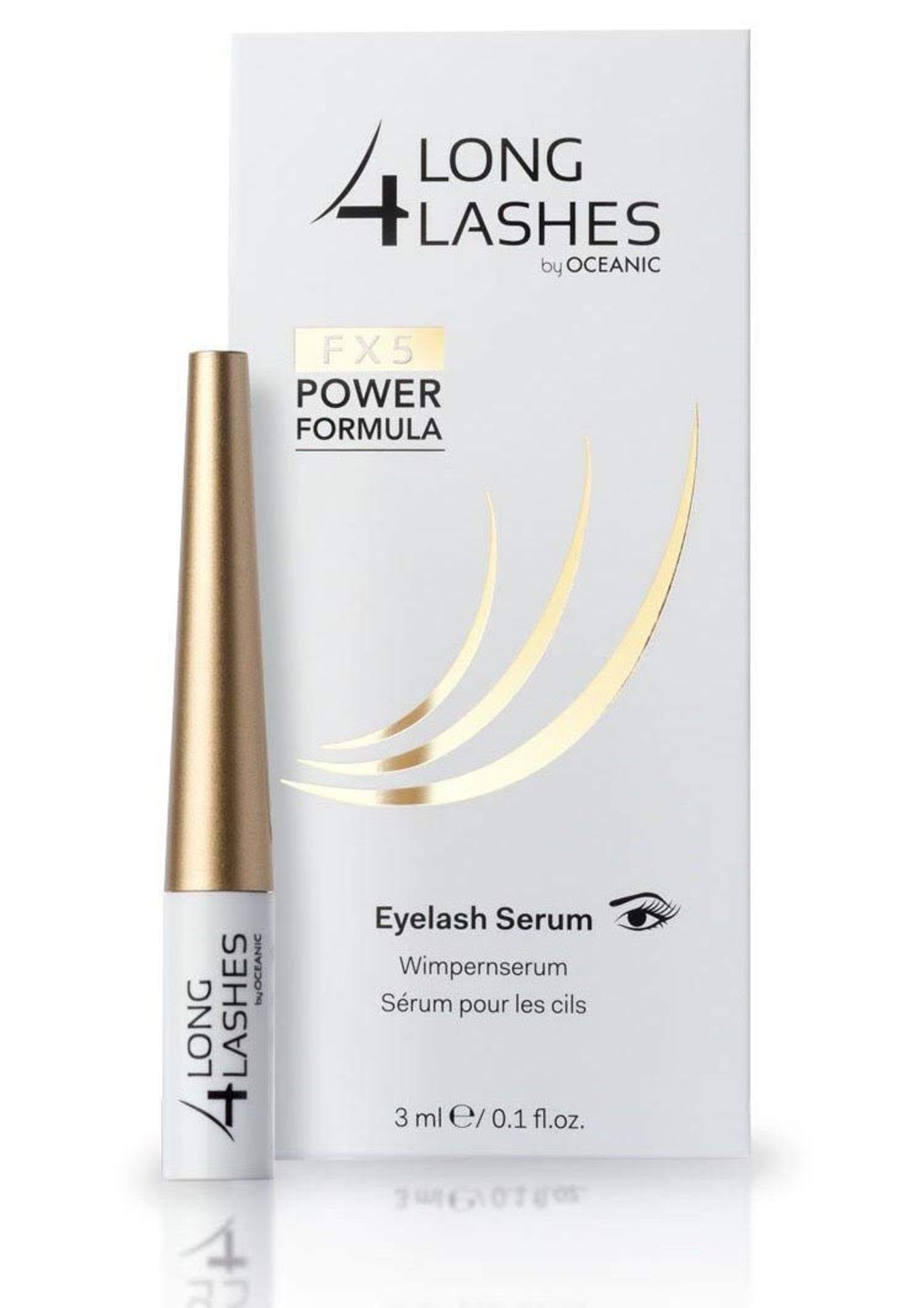 Brand new Long4Lashes FX5 Power Formula Eyelash Serum by Oceanic £29.99