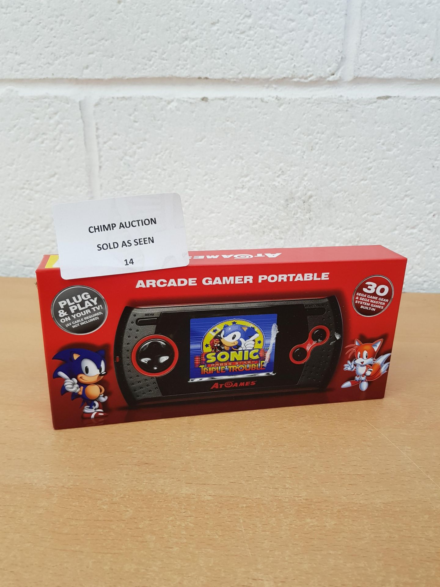 Blaze Gear Sega Master System Arcade Gamer Portable + 30 games