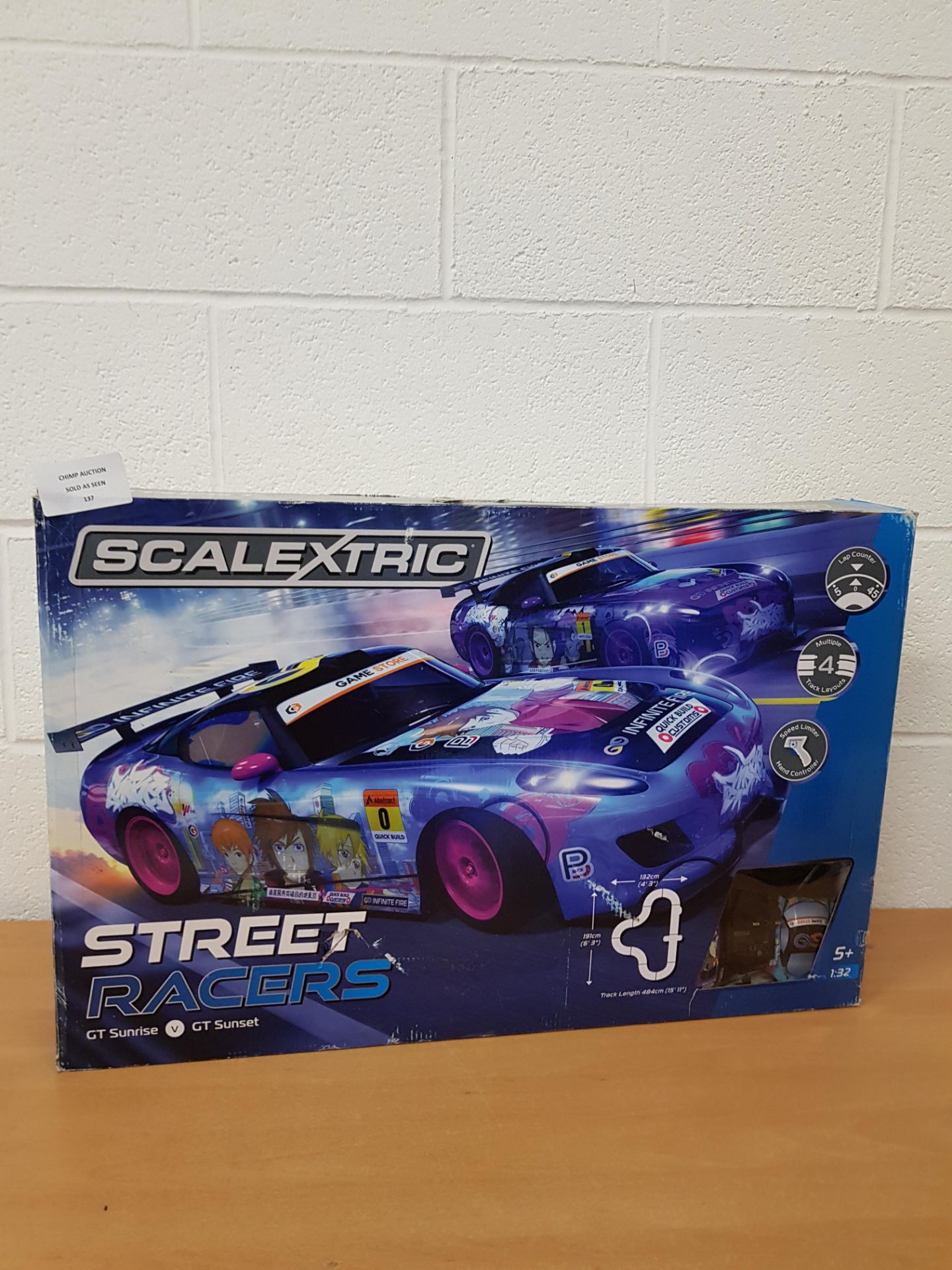 Scalextric Street Racers GT Sunrise GT Sunset race set RRP £169.99.