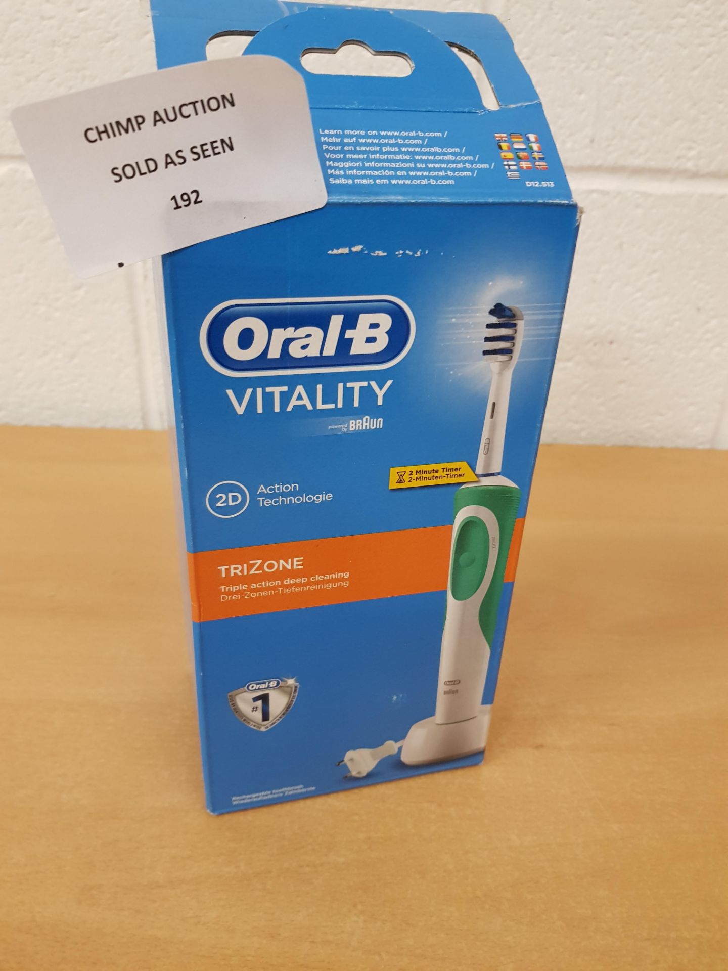 Braun Oral-B Vitality White & Clean 2D electric toothbrush