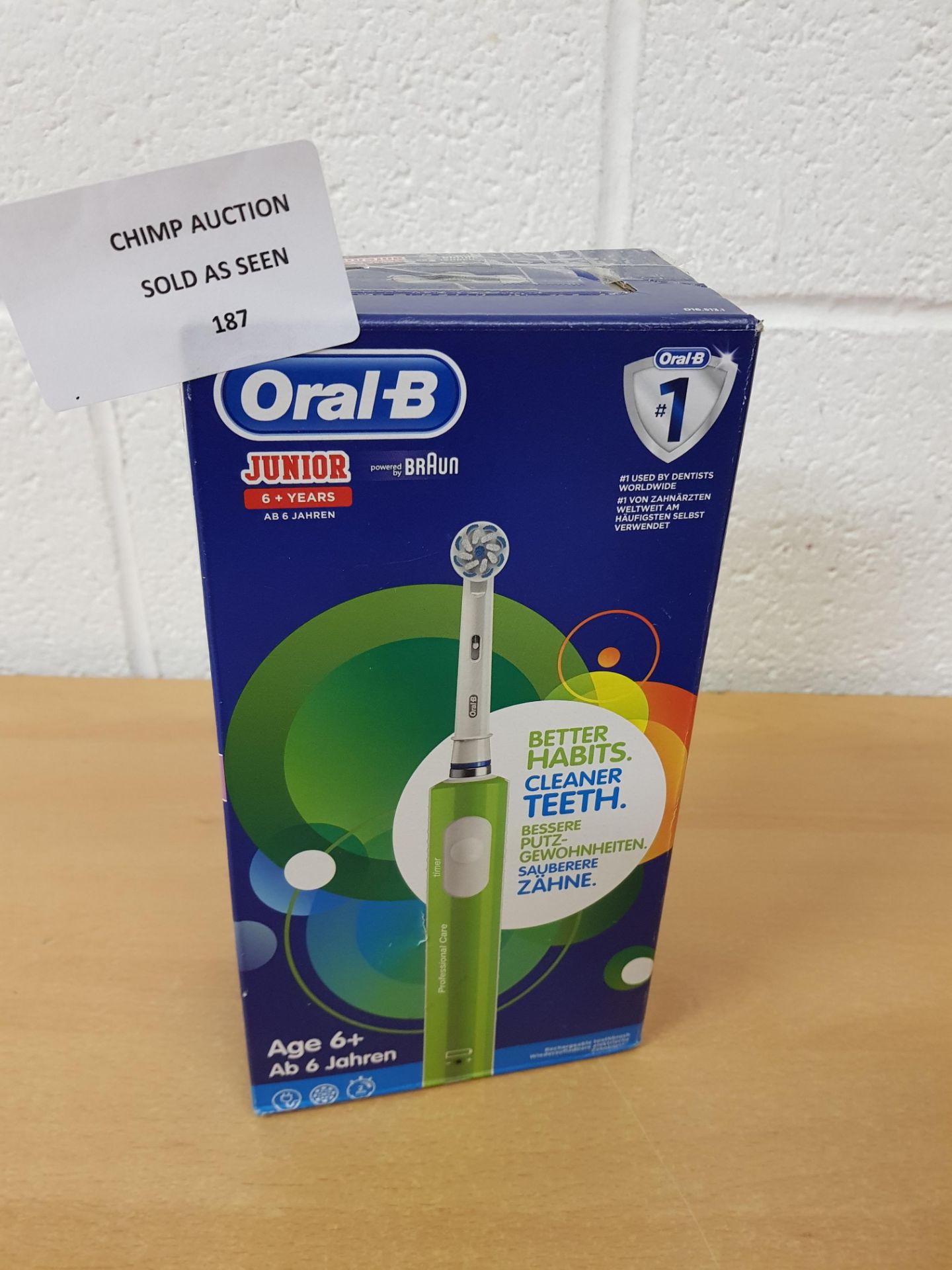 Oral-B Junior Braun Electric Kids Toothbrush