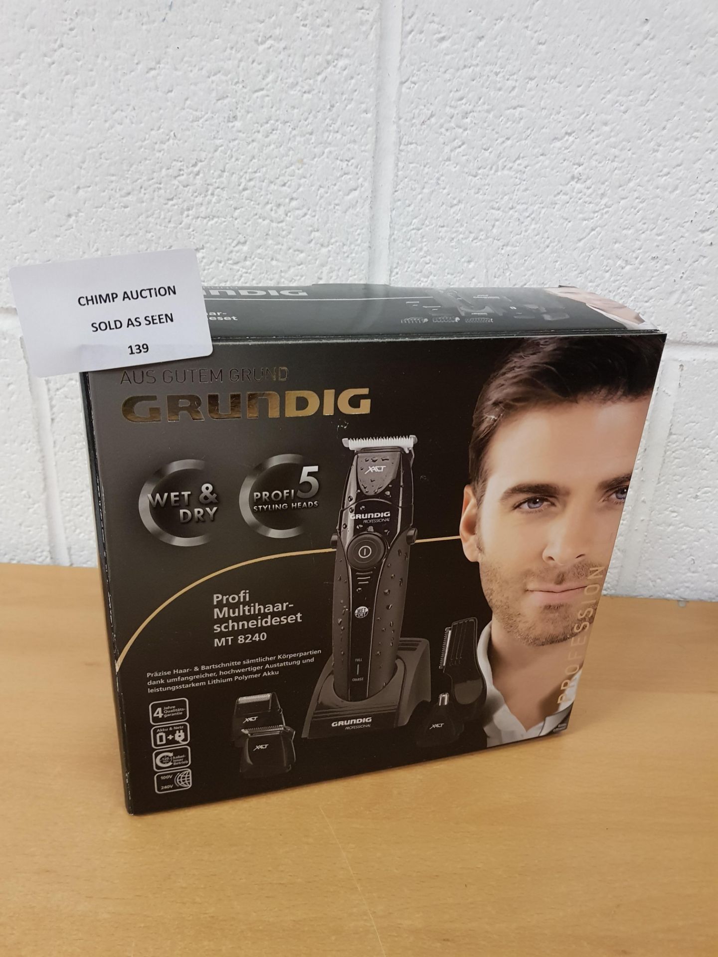 Grundig MT 8240 Professional Multi Hair Trimmer Set RRP £89.99