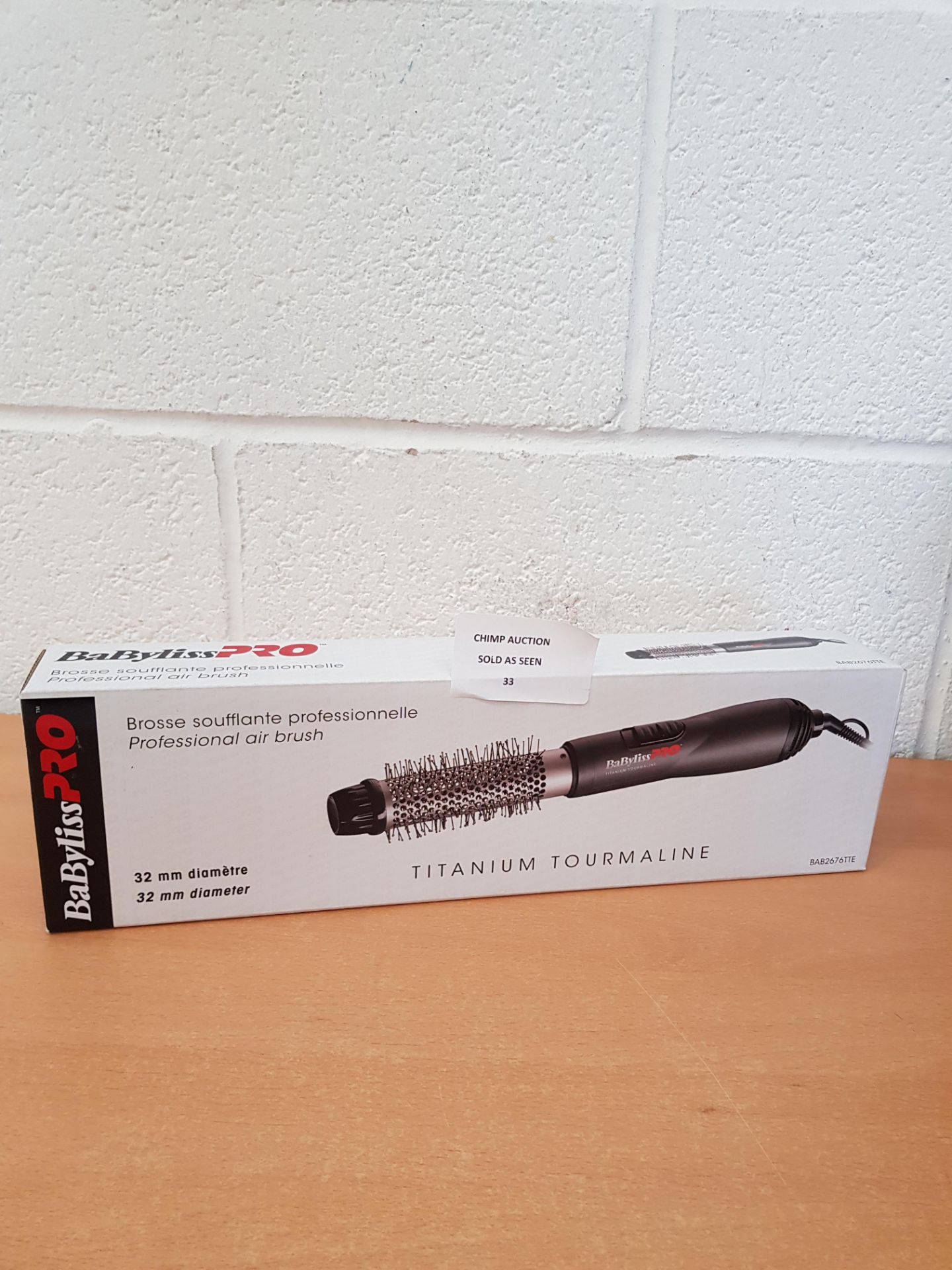 Babyliss Titanium Tourmaline Professional Air Brush RRP £69.99