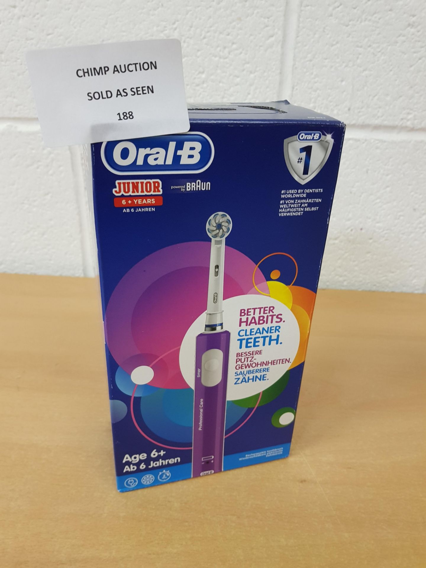 Oral-B Junior Braun Electric Kids Toothbrush