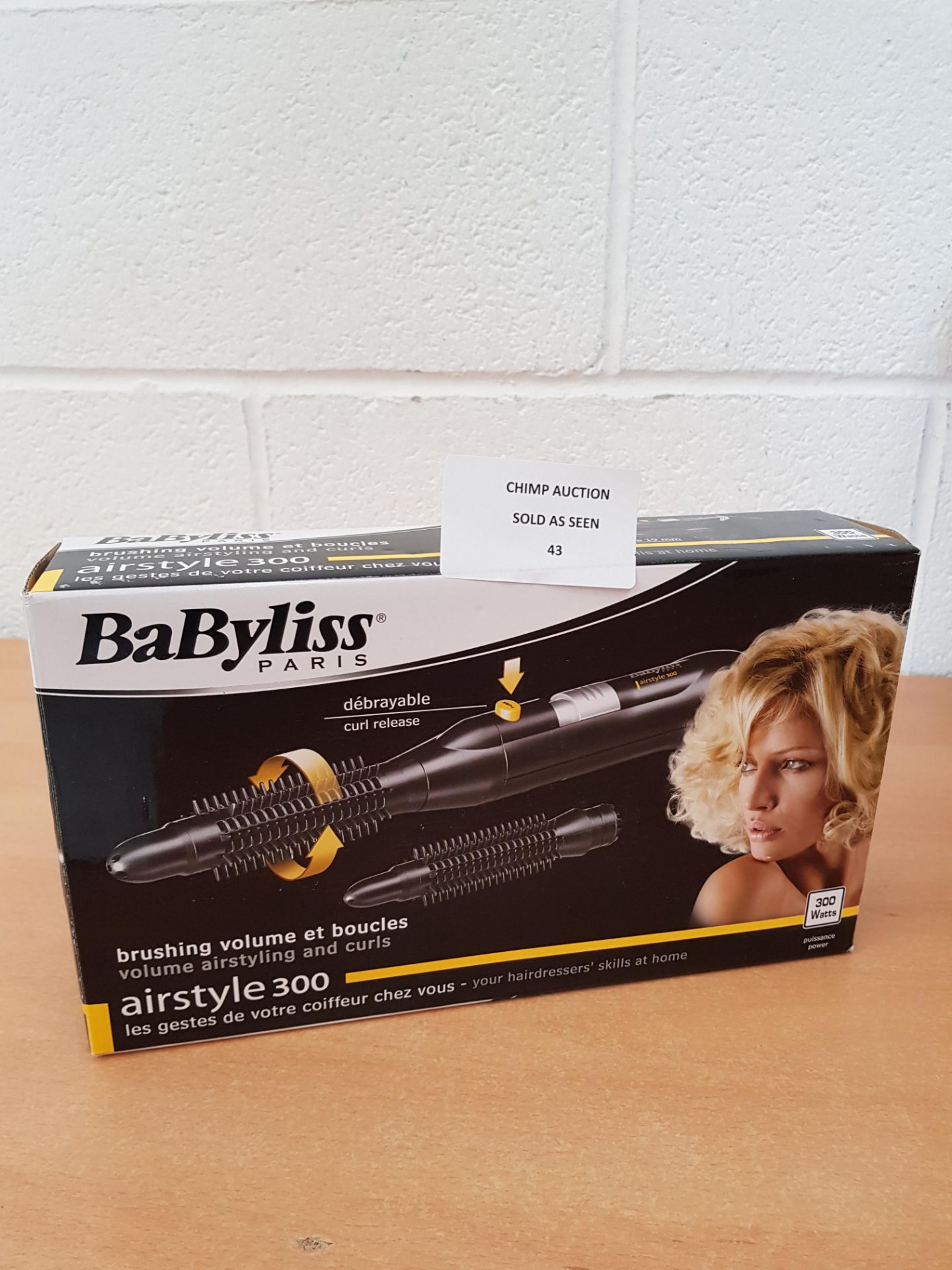 Babyliss 2656 E hot air curling iron