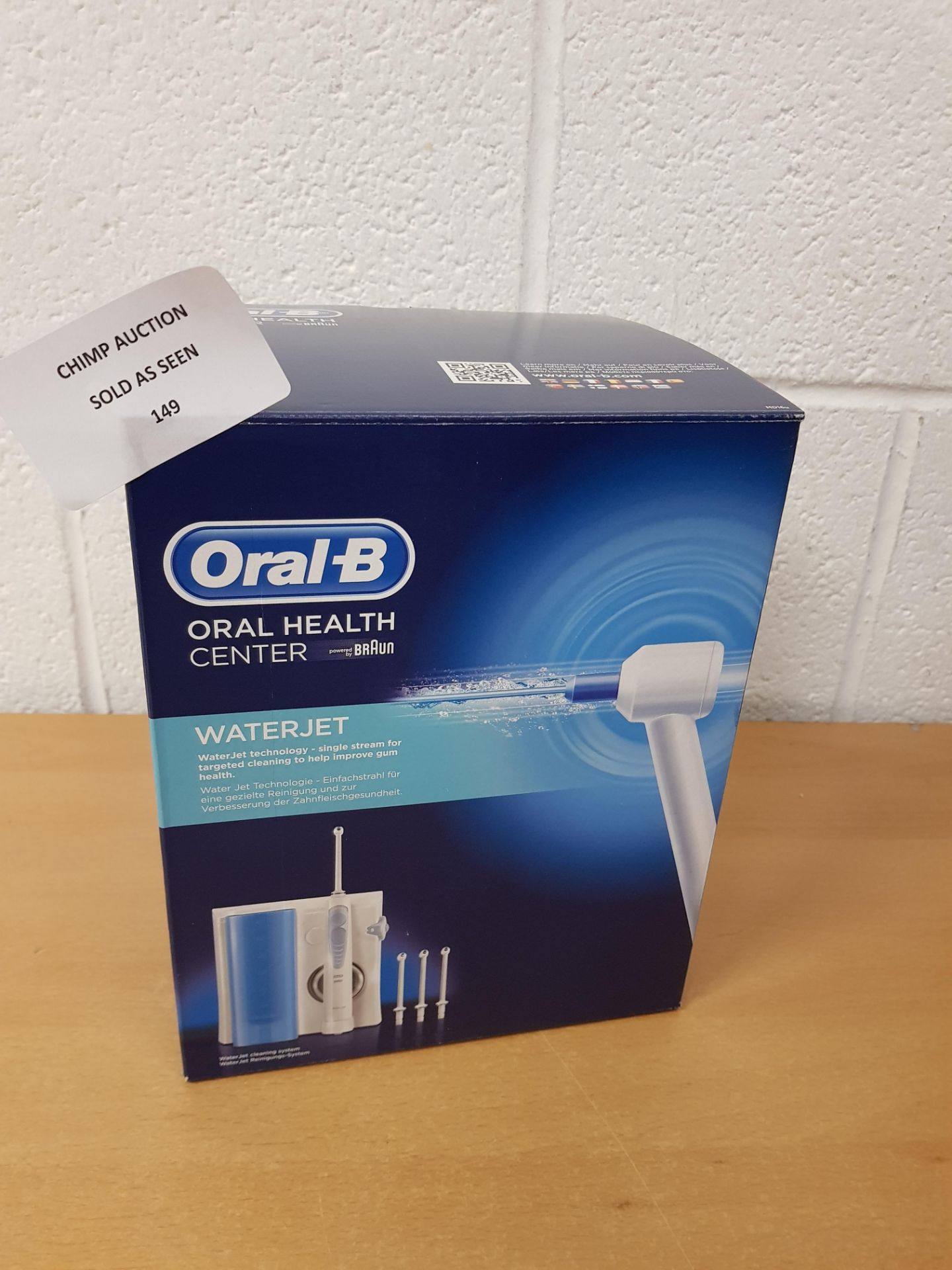Oral-B Water Jet Oral Irrigator Cleaning System RRP £79.99.