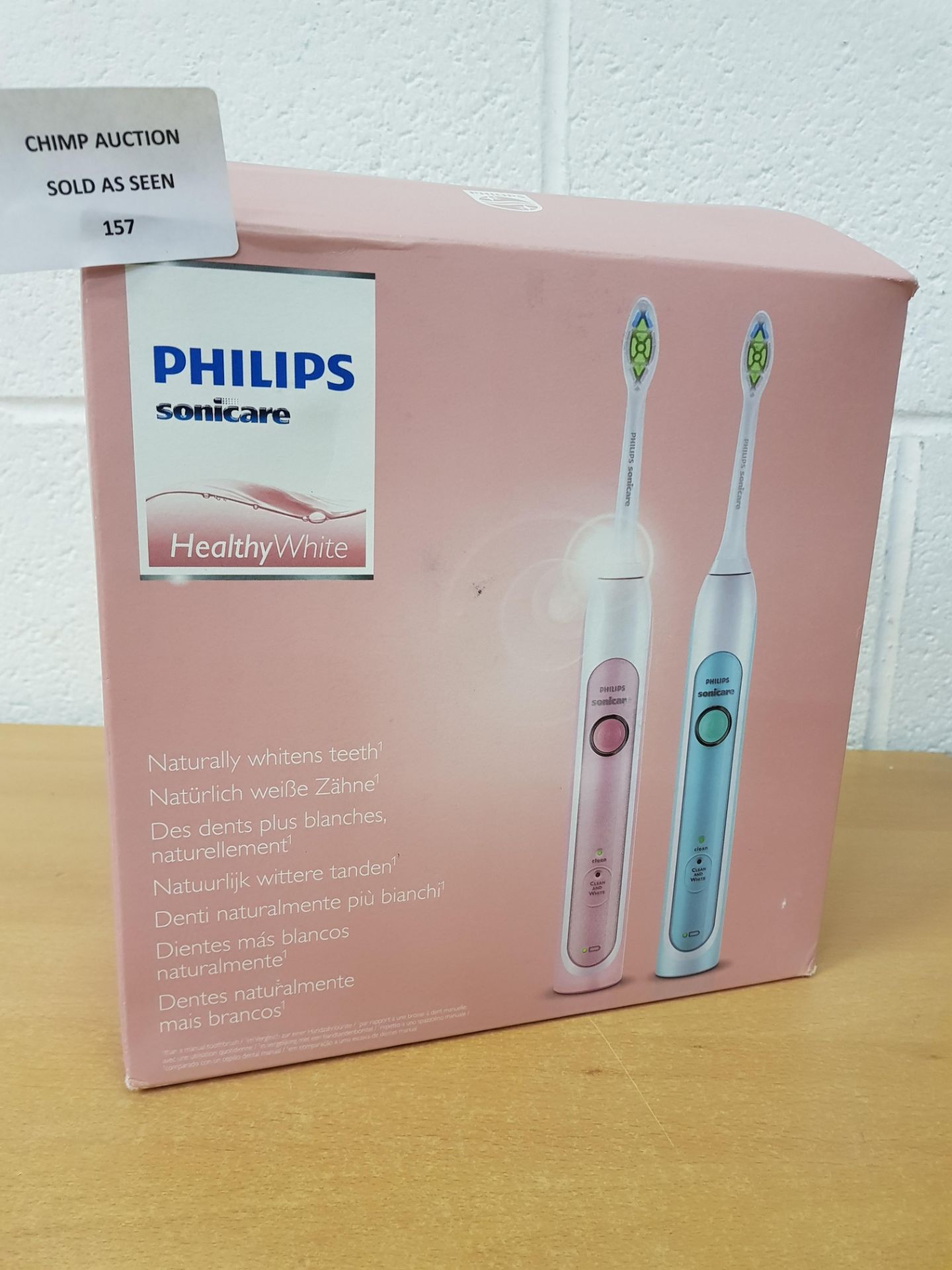 Philips Sonicare HX6762/35 HealthyWhite TWIN Toothbrush edition RRP £229.99