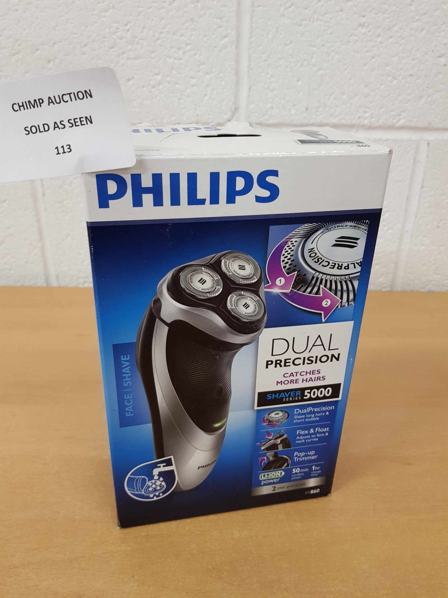 Philips PT860/17 Series 5000 DualPrecision Shaving RRP £90.