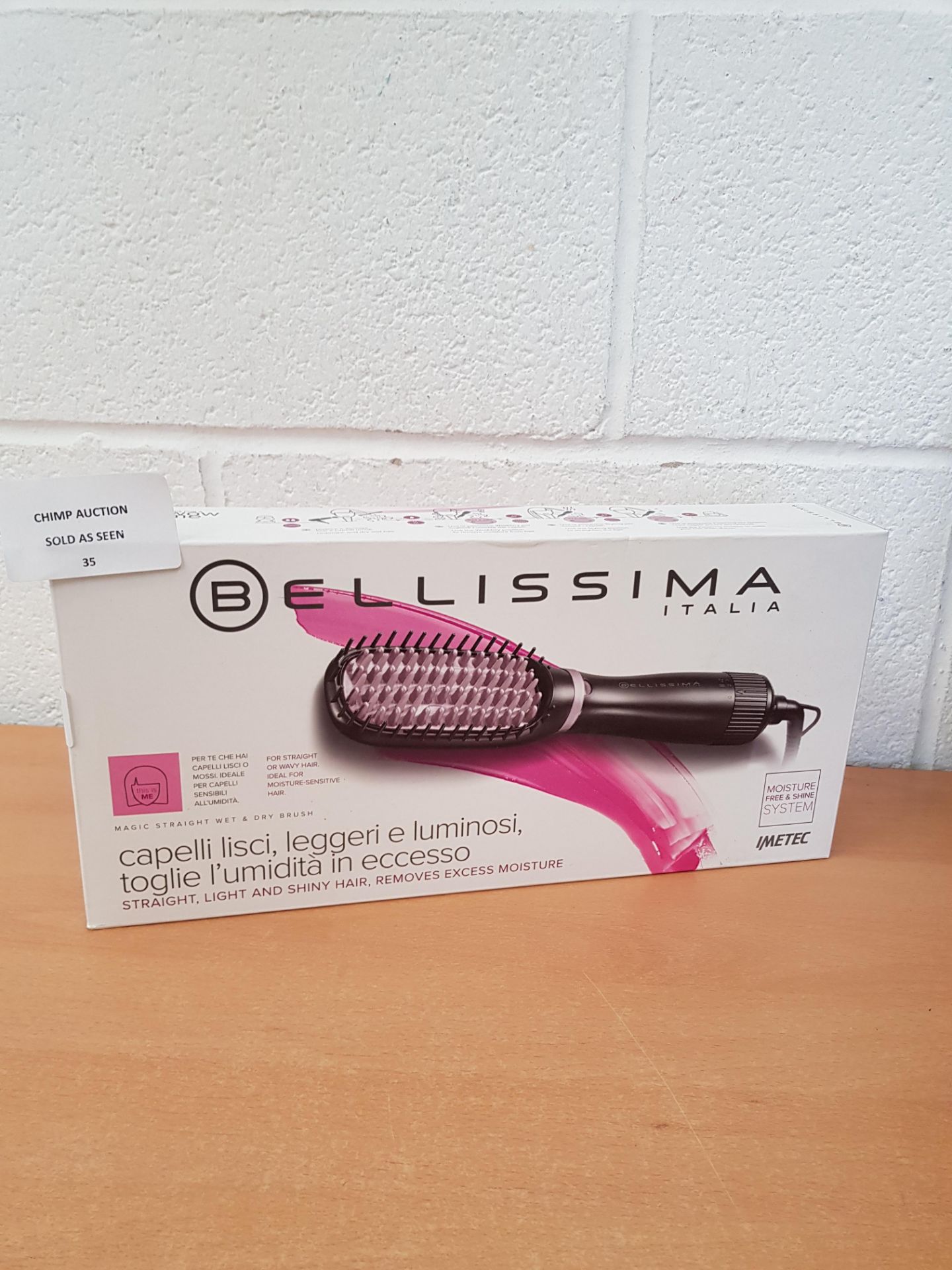 Imetec Bellissima Italia Electric hair brush
