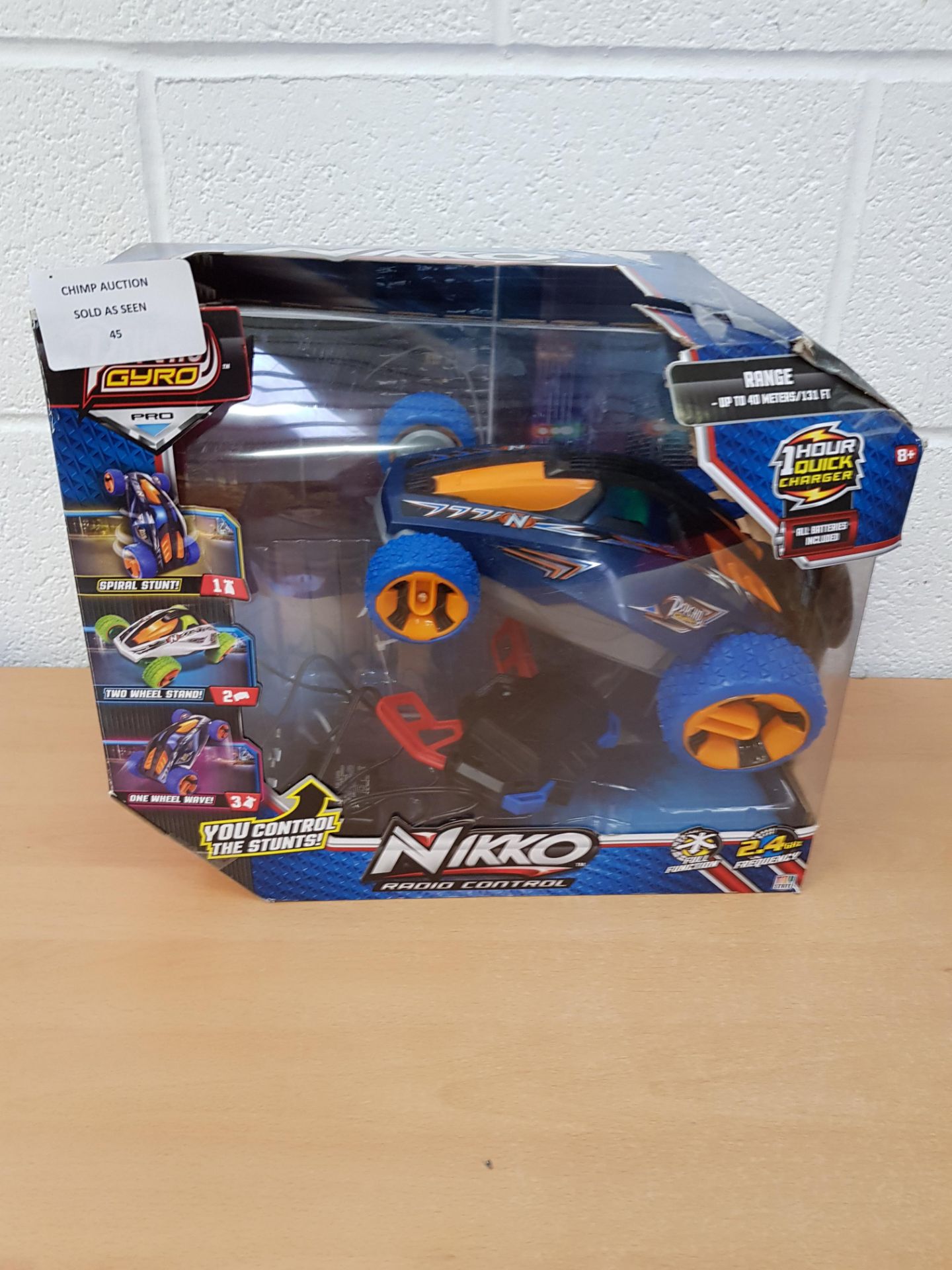 Nikko R/C Psycho Gyro Remote controlled Car RRP £59.99