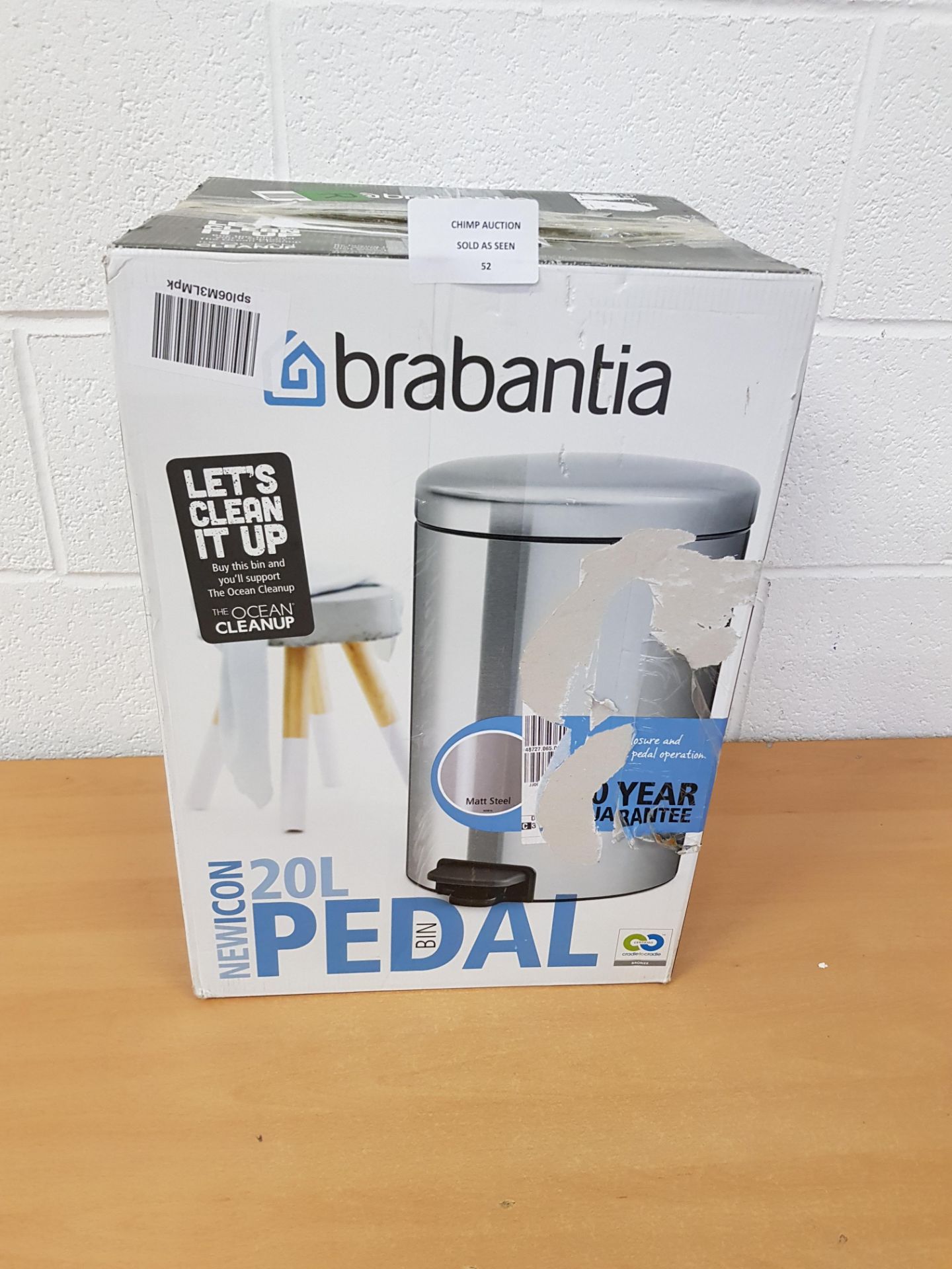 Brabantia 20L Pedal Bin