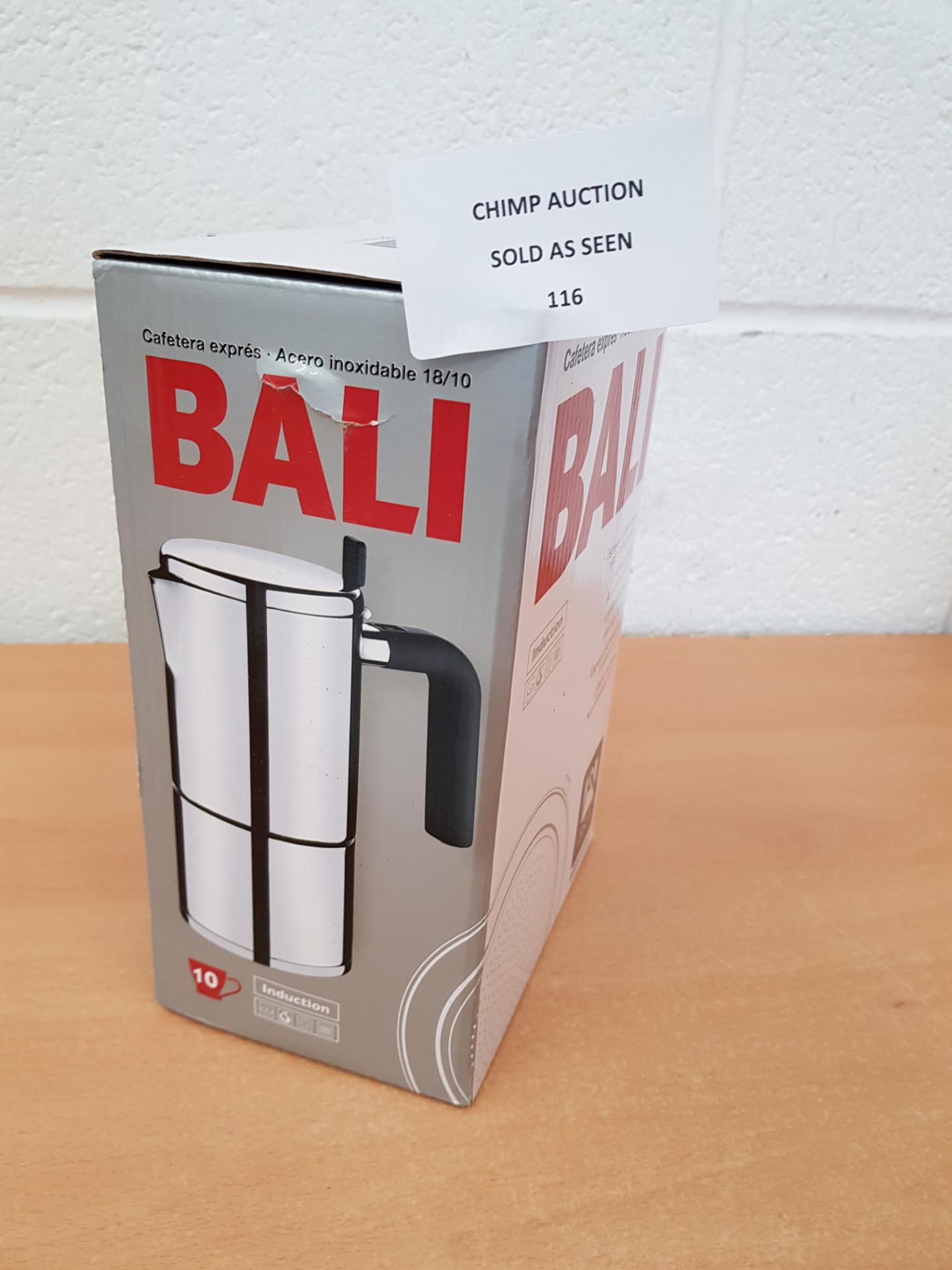 Braisogona A170403 Bali Stainless Steel Coffee Maker