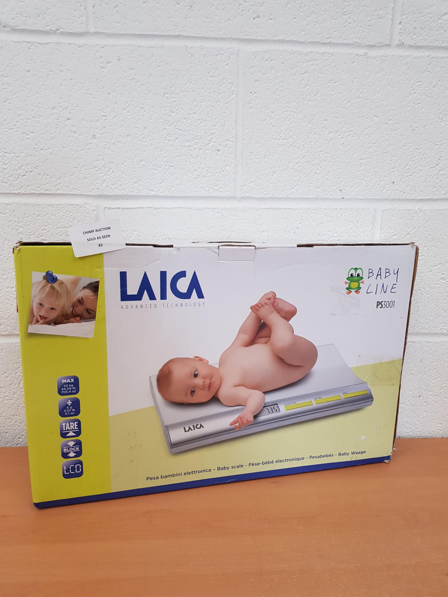 Laica Pesa Bambini Electronic Baby Scale