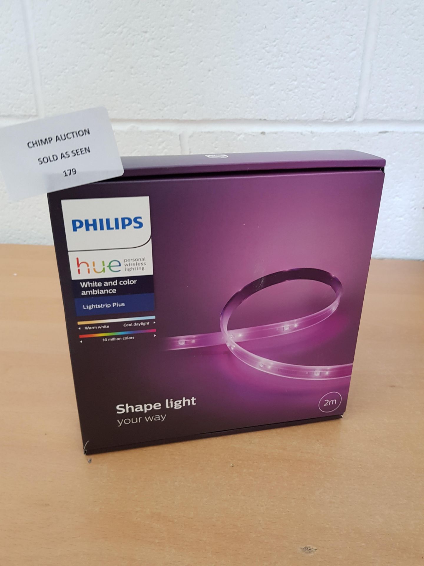 Philips Hue LightStrip Plus 2 m Dimmable LED Smart Kit RRP £69.99.