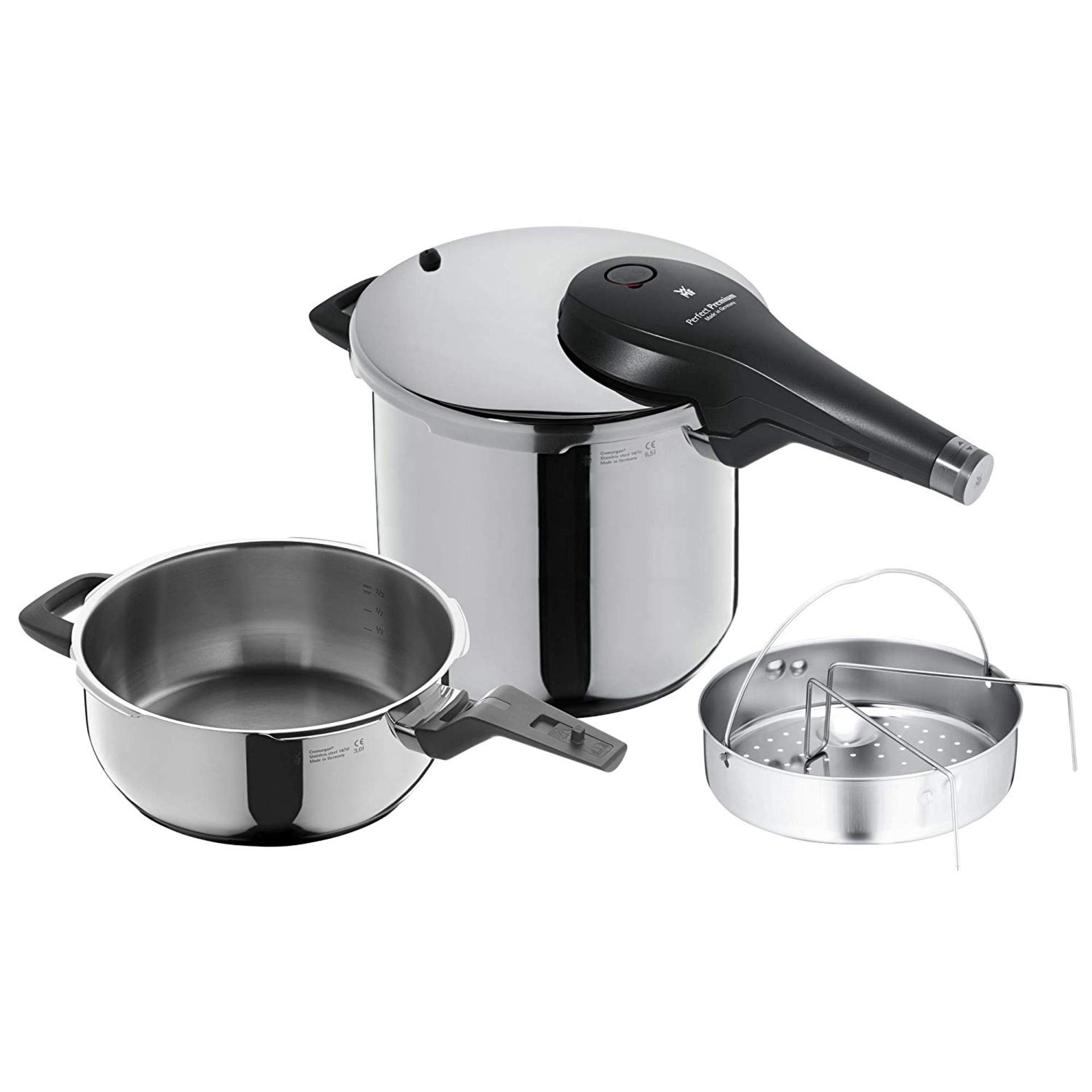 WMF Perfect Plus Pressure Cooker Set 6.5ltr & 3.0ltr RRP £279.99.