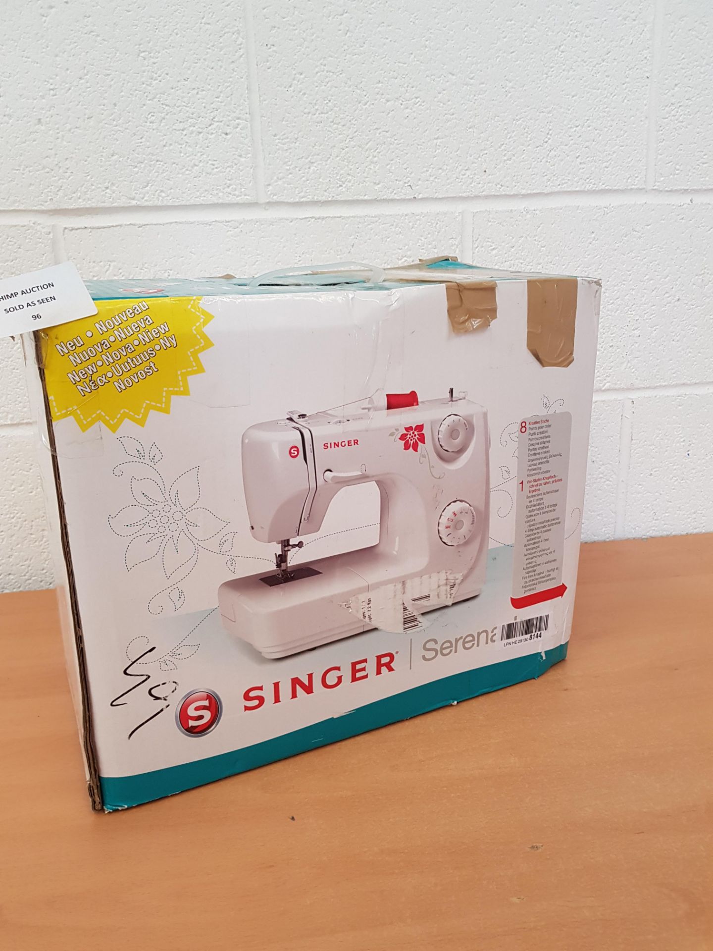 SINGER Serenal 8280 Sewing Machine RRP £269.99