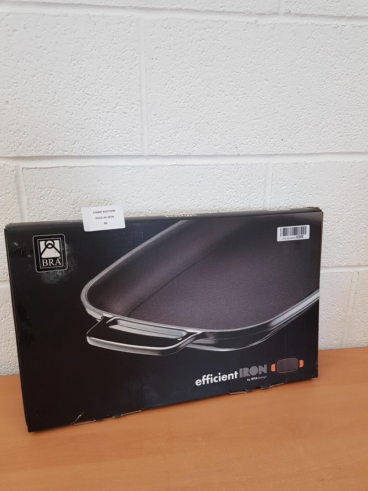 BRA Iron with Handles Efficient Iron RRP £79.99