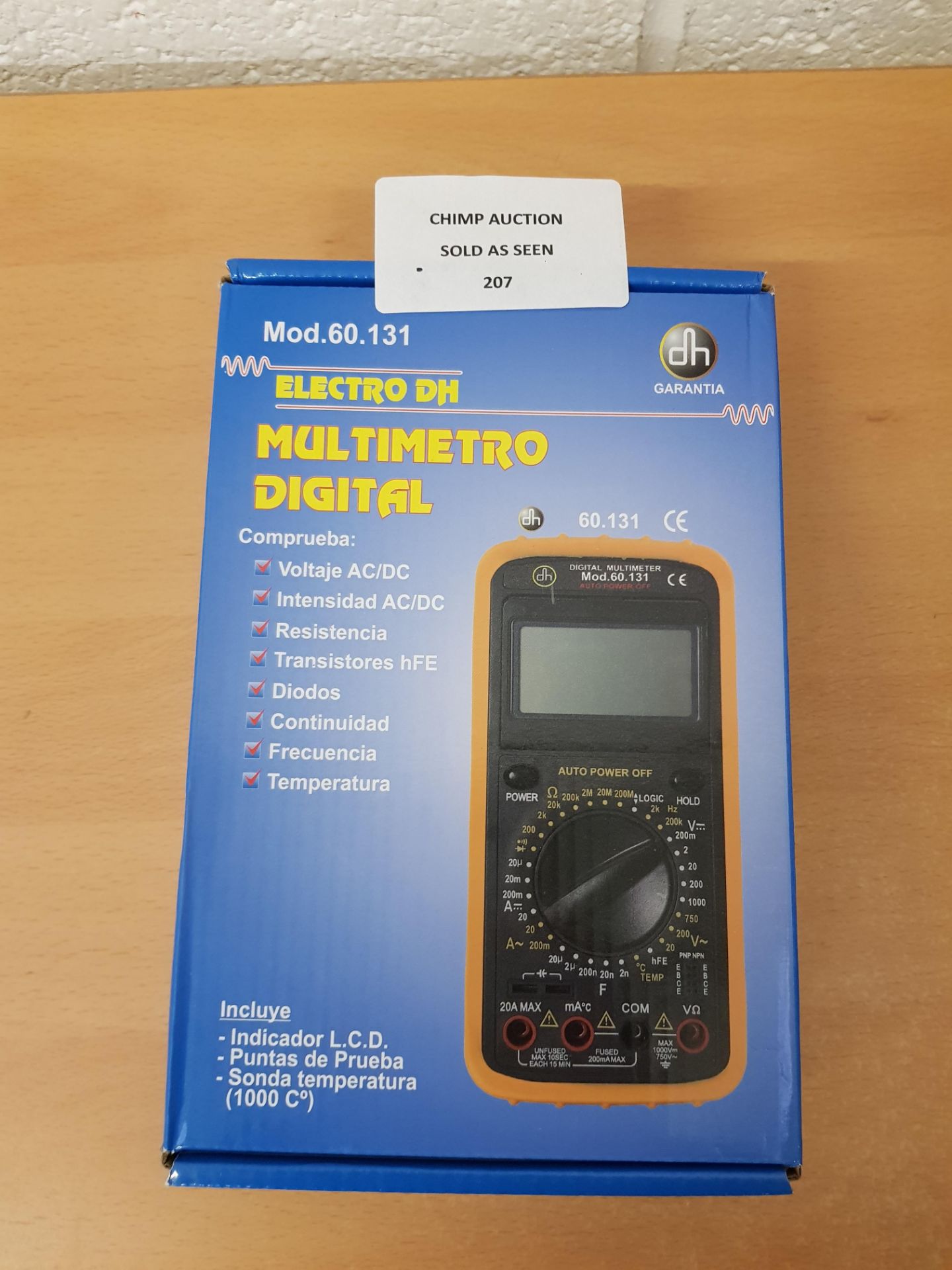 ElectroDH – 60.131 Digital Multimeter with Frequency Regulator