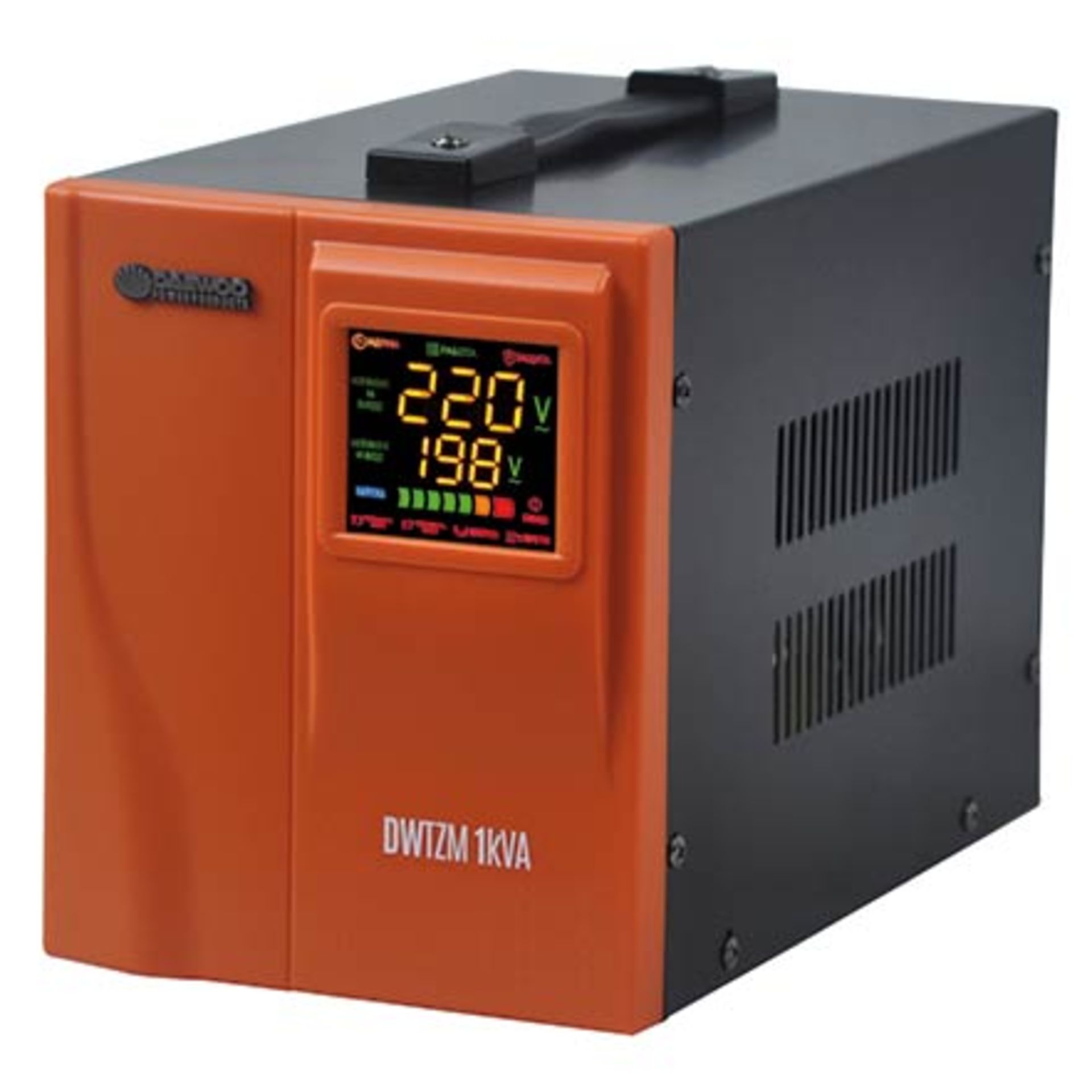 Daewoo DW-TZM2kVA -Voltage Regulator 2 x 230 V 2000 W - RRP £299.99