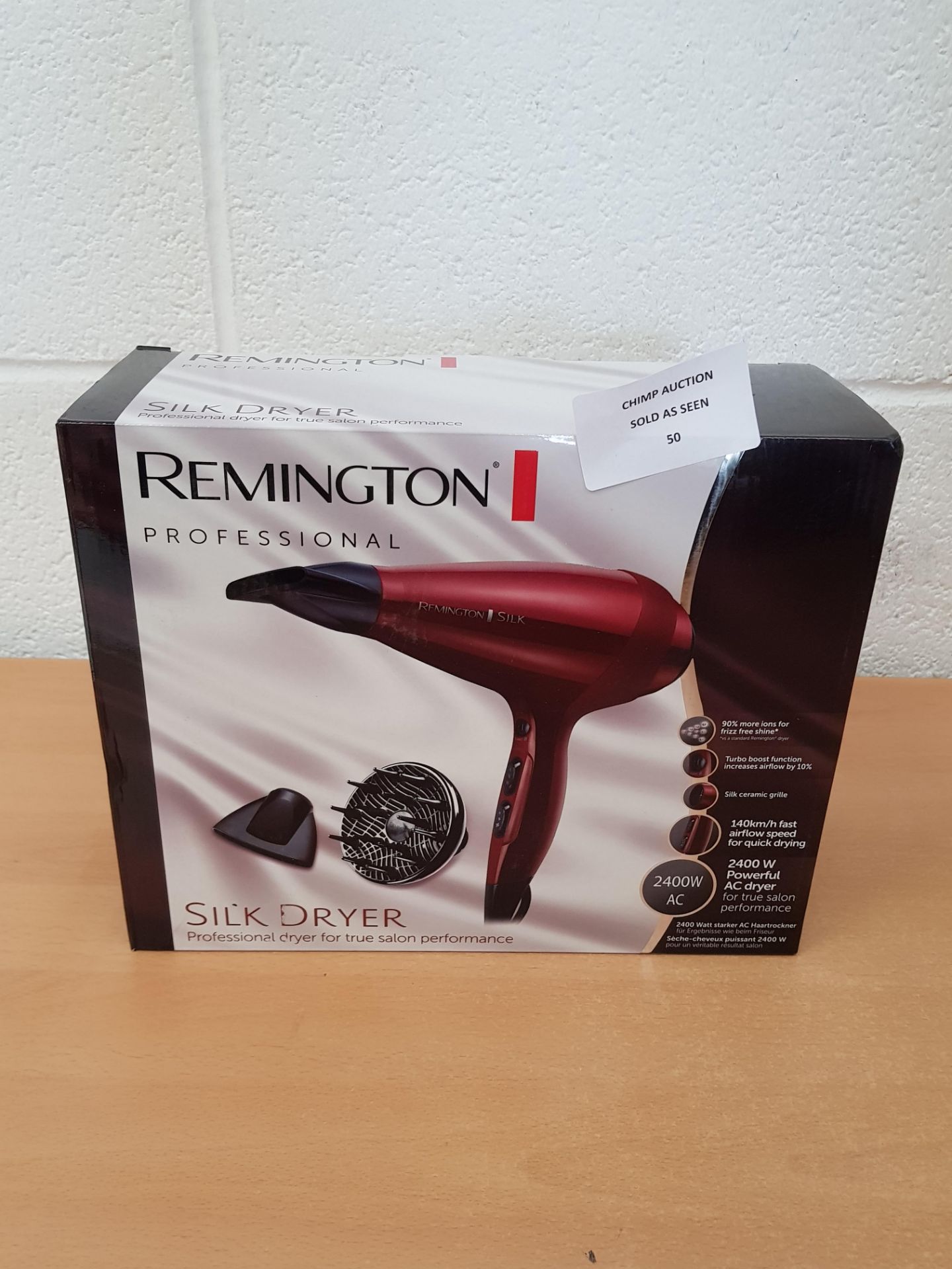 Remington Silk AC 9096 Hair Dryer 2400 W From RRP £90.