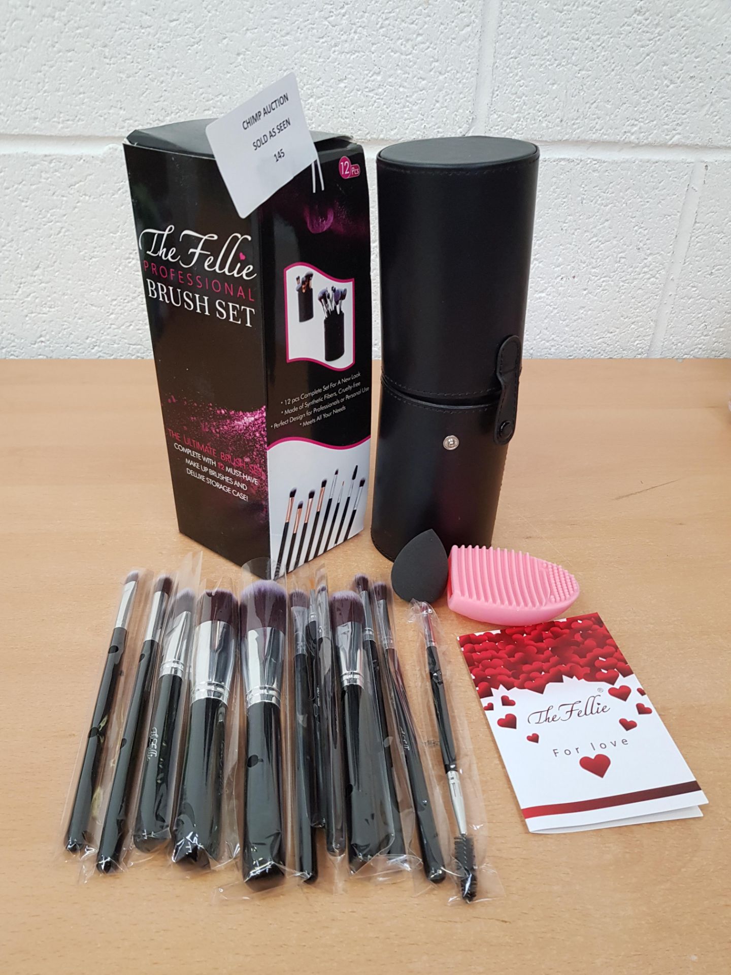 The Fellie Professional Ultimate Cosmetic Brush Set