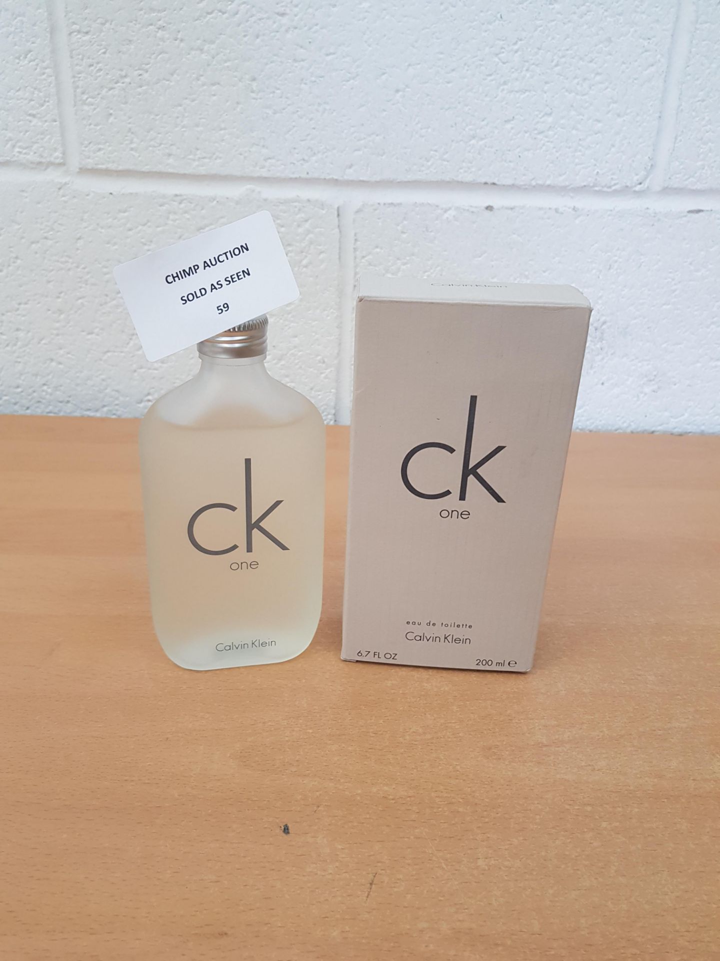 Calvin Klein CK One Eau De Toilette 200ml RRP £59.99