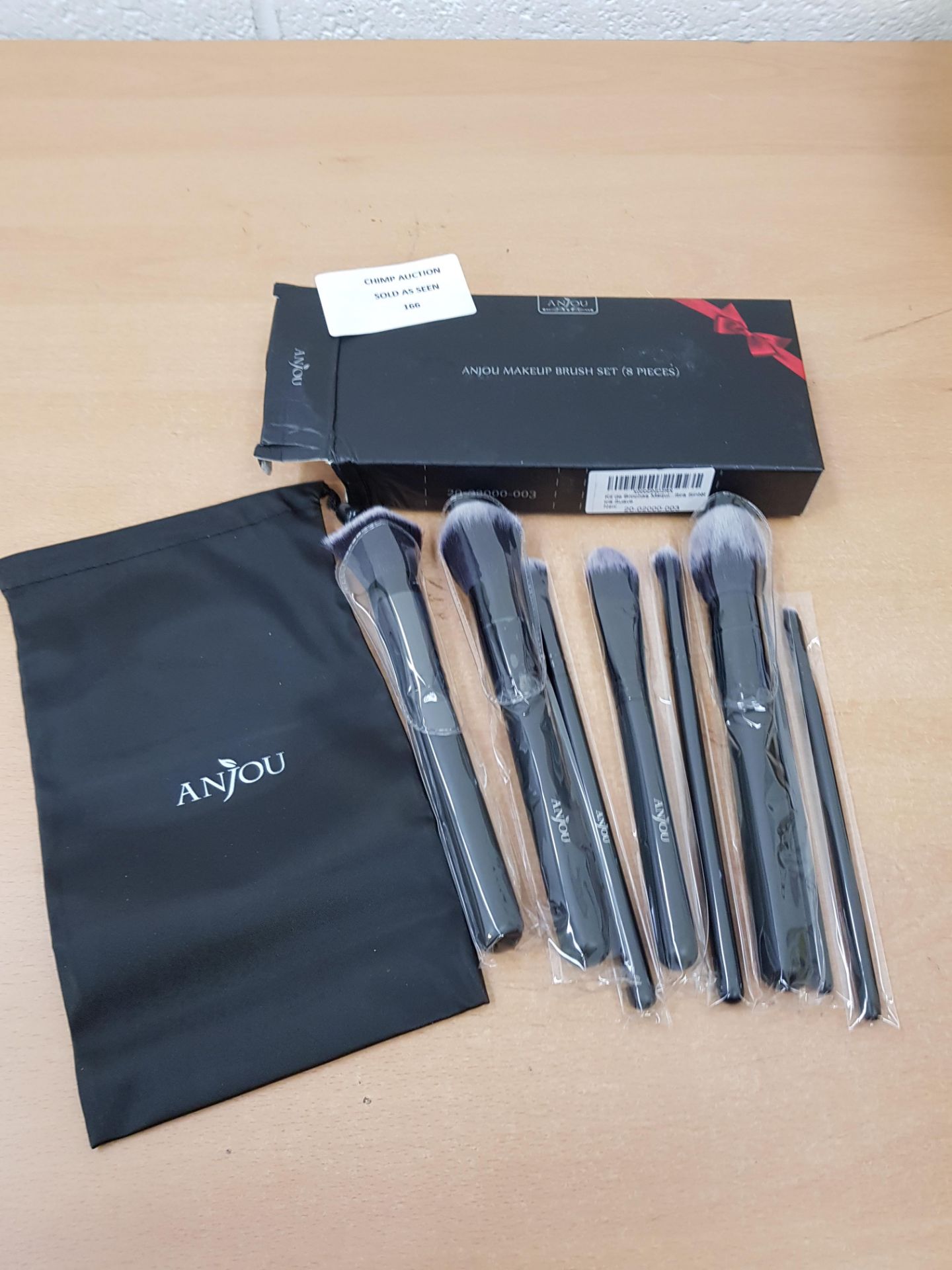 AnJou 8Pcs Cosmetic Pro Brush Set