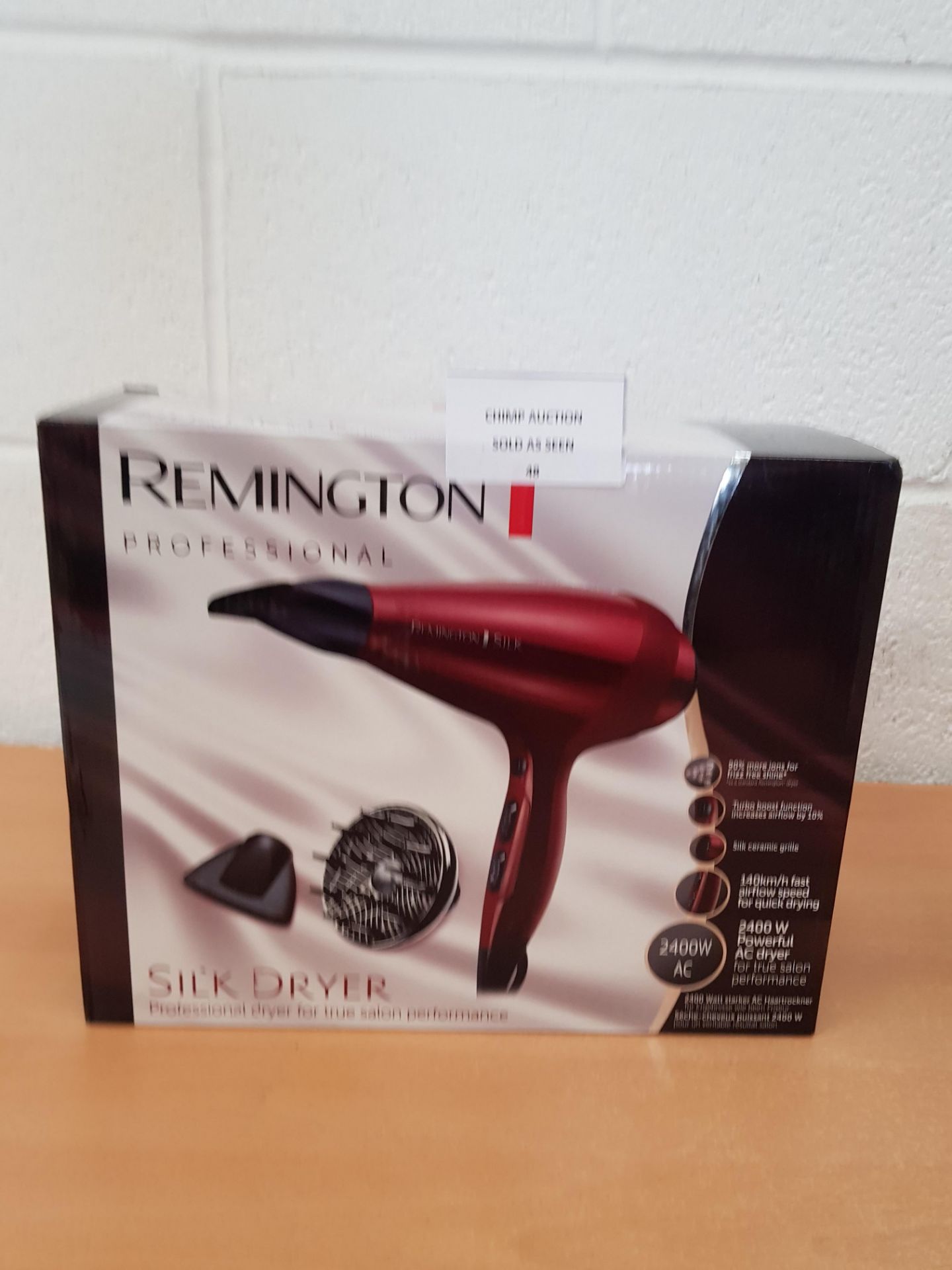 Remington Silk AC 9096 Hair Dryer 2400 W From RRP £90.