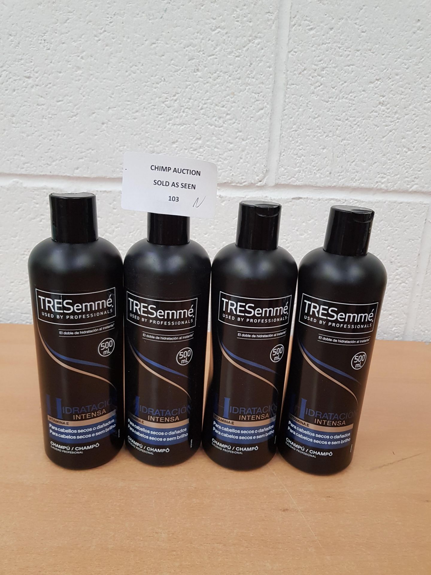 4x Brand new TRESemmé Shampoo Hydration Intense 500 ml £25