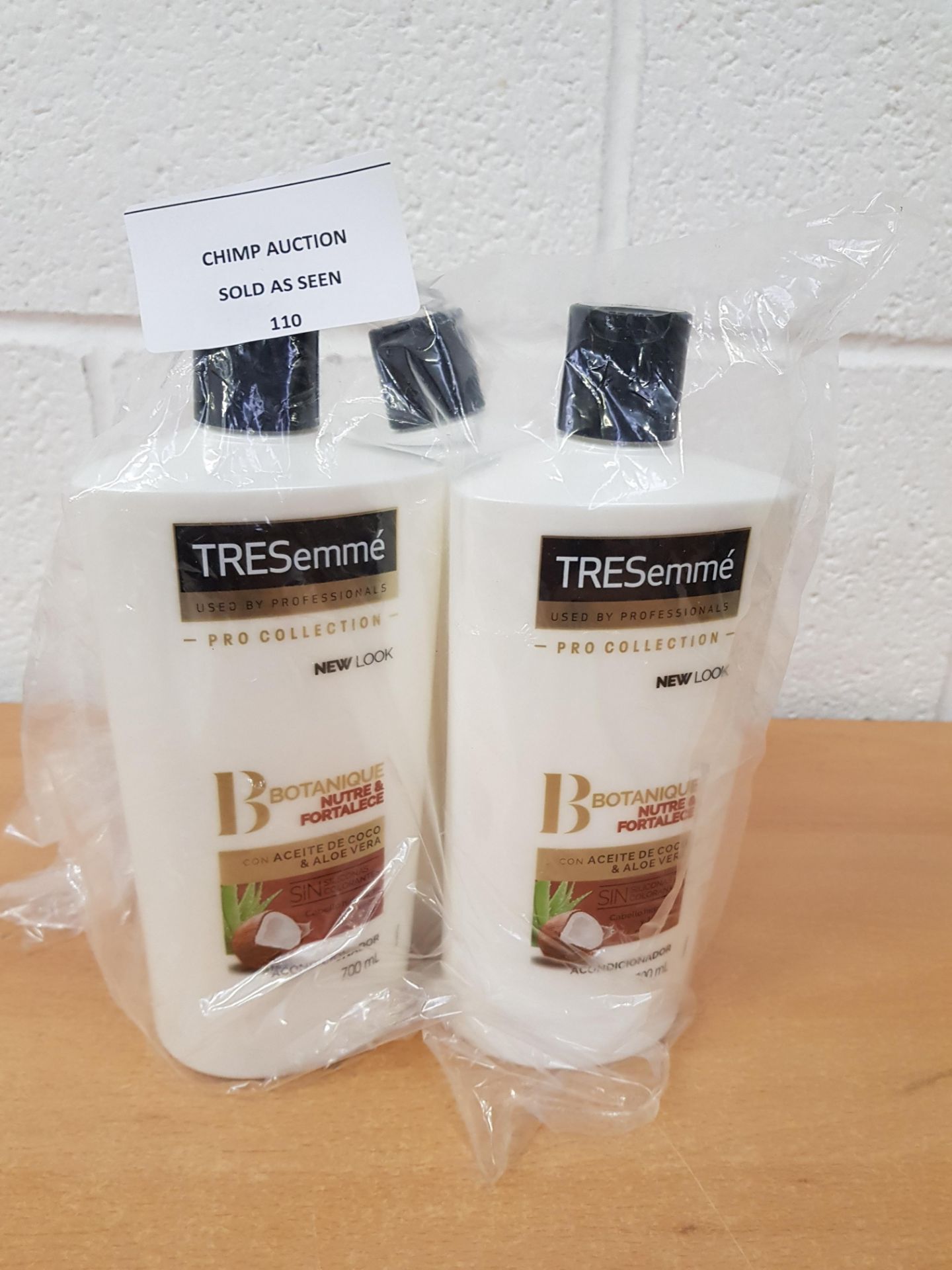 3x Brand new TRESemmé Pro Botanique Coconut Conditioner RRP £30.