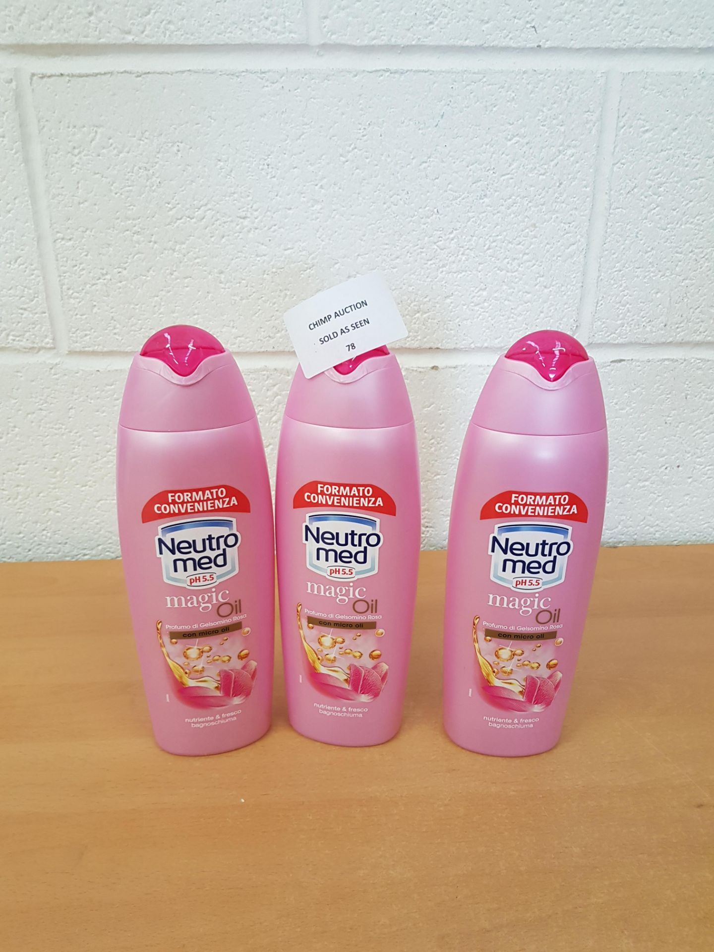 3X NEW Bubble Bath with Royal Jelly Scented Orchid 750ml by NEUTROMED