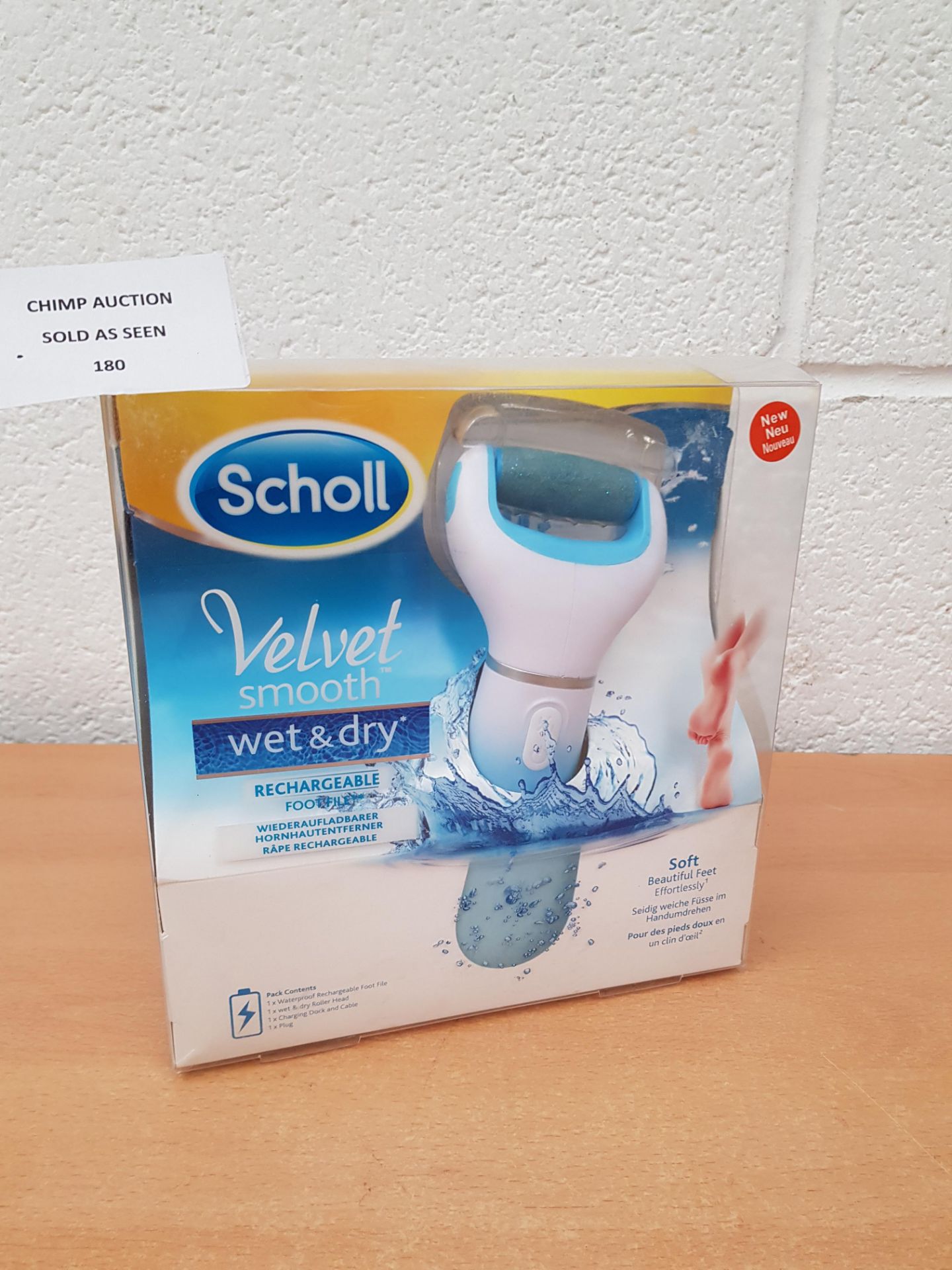 Scholl Velvet Smooth Wet and Dry Electric Nail File