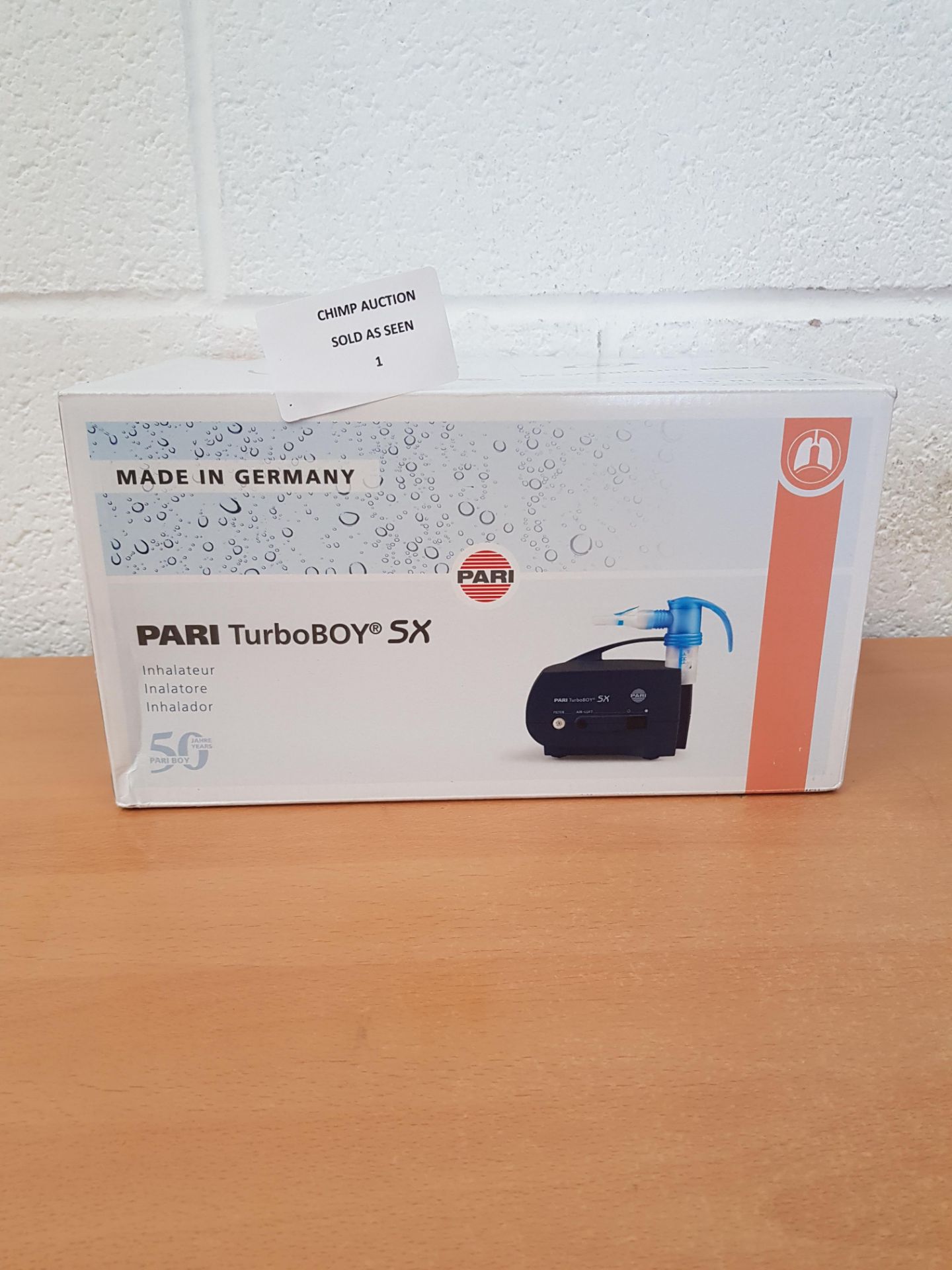 Pari TurboBoy SX Inhalation device RRP £159.99