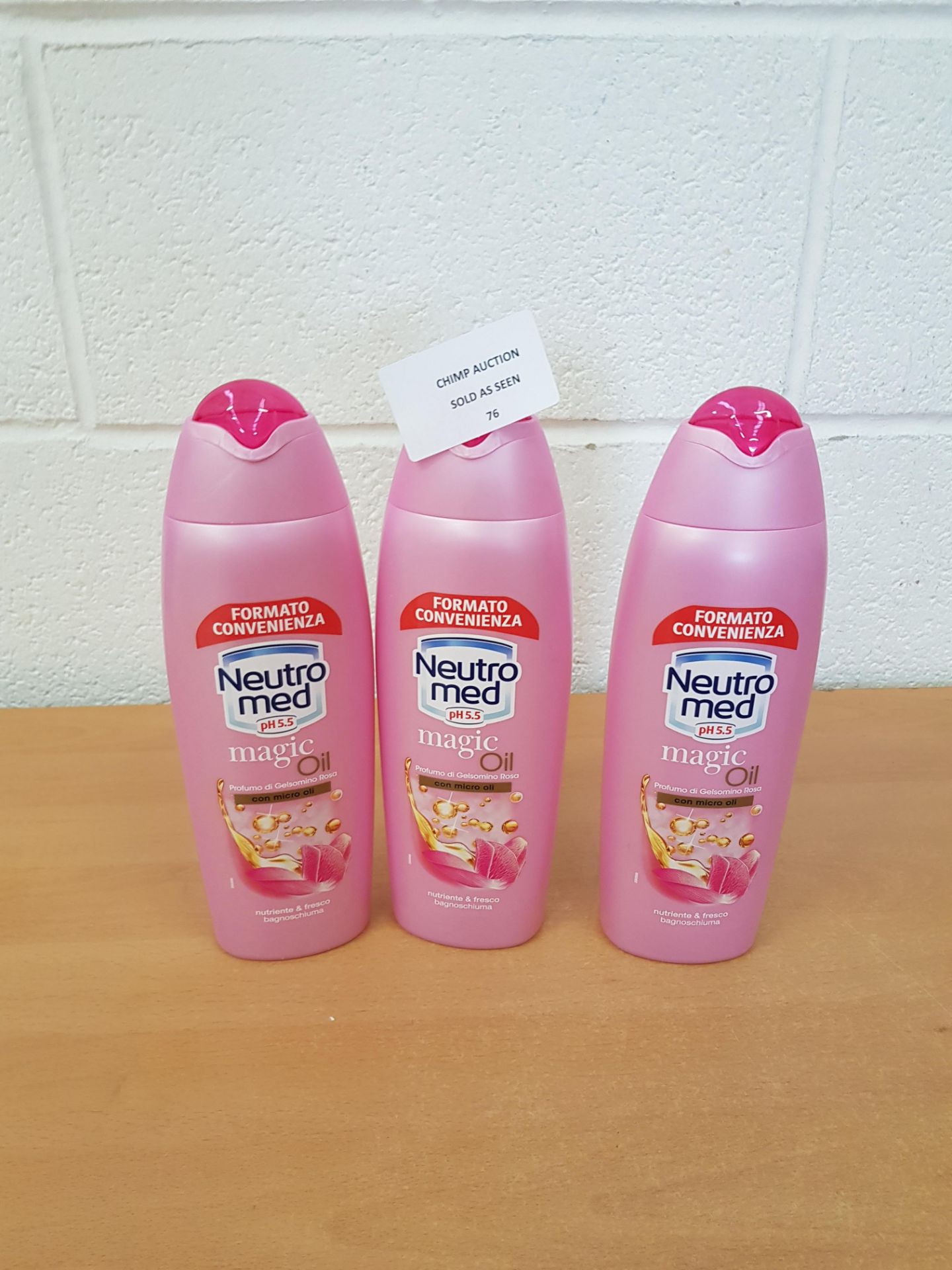 3X NEW Bubble Bath with Royal Jelly Scented Orchid 750ml by NEUTROMED