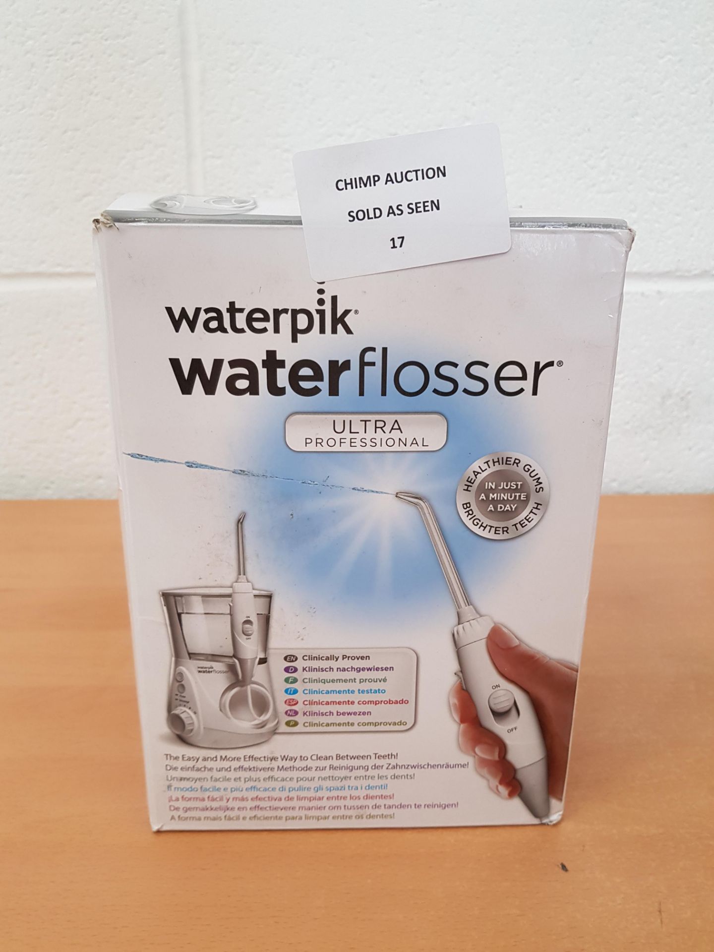 WaterPik WP-660 Water Flosser Ultra Professional Irrigator RRP £129.99.