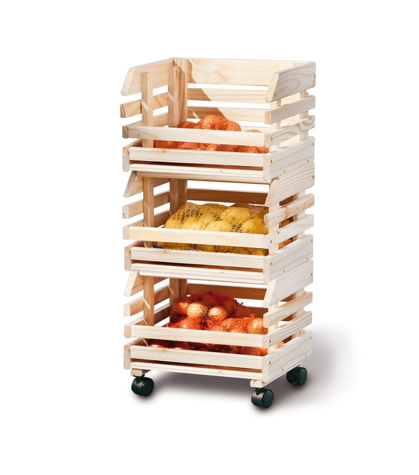 Link 60100400 Fruit Box Trolley RRP £69.99.