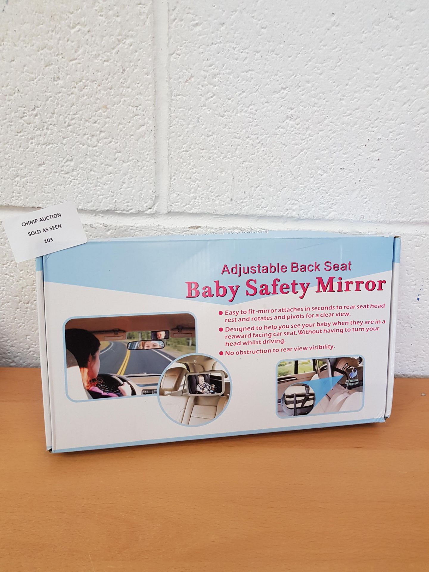 Brand new Adjustable Baby Safety In-Car Mirror