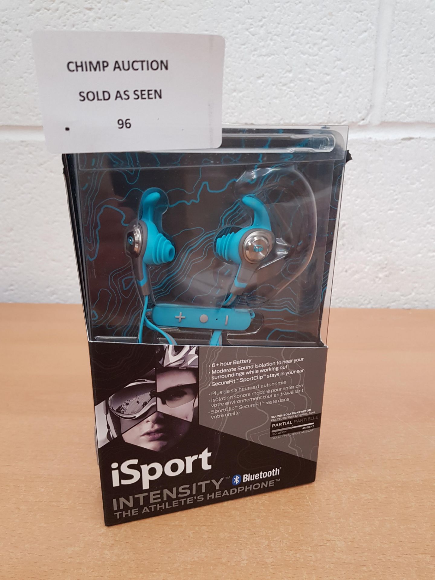 Monster iSport Intensity In-Ear Bluetooth Wireless Earphones RRP £89.99