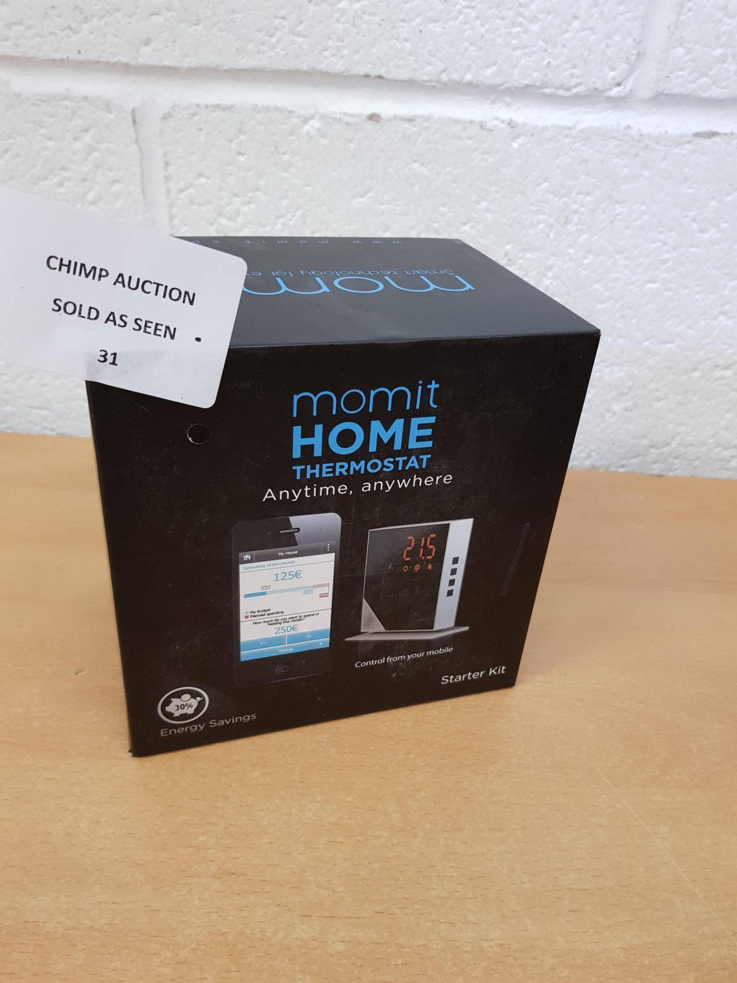 Momit Home Smart Thermostat Bundle RRP £199.99.