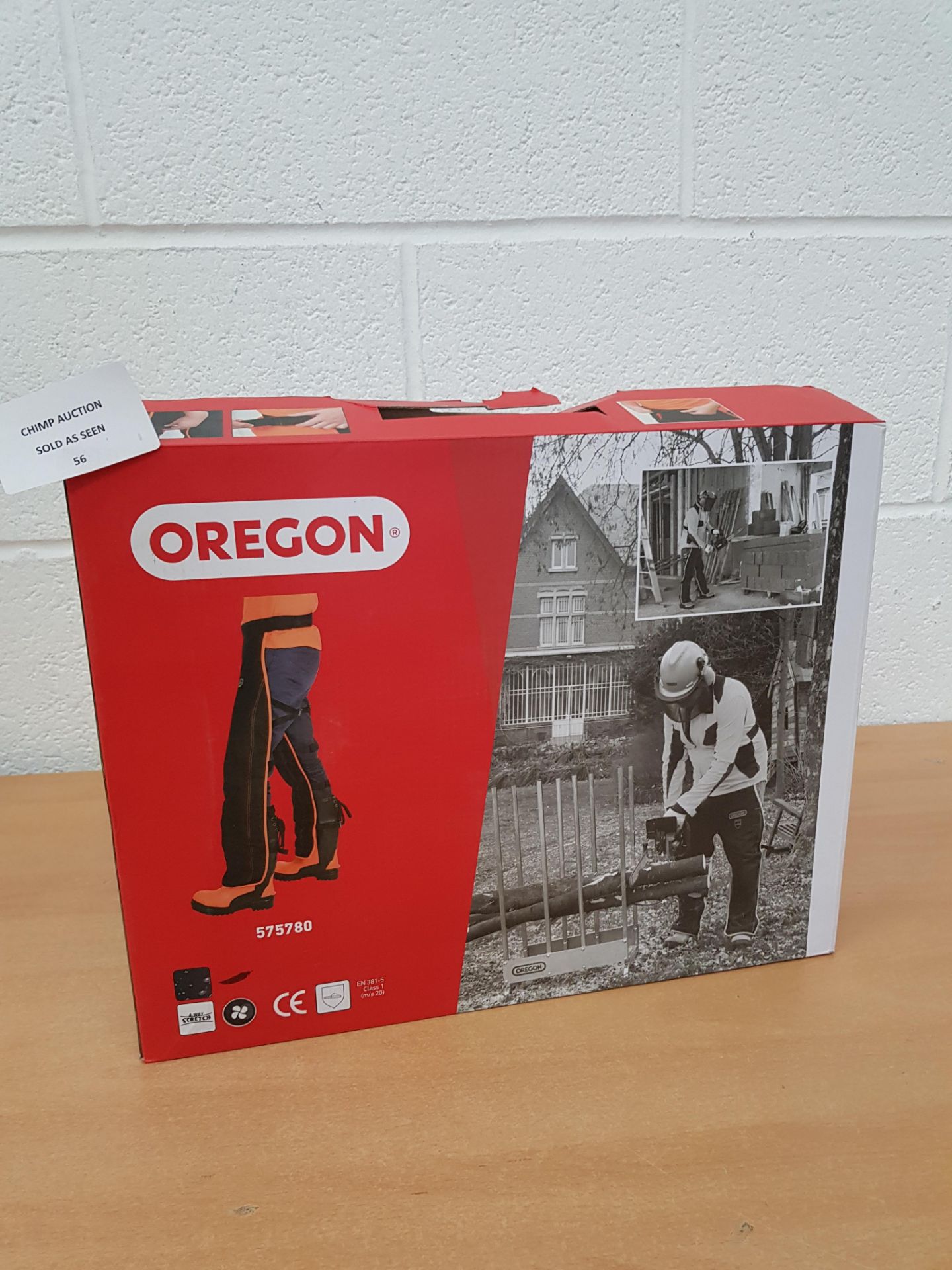 Oregon 575780 Universal Type A Chainsaw Safety Leggings RRP £69.99