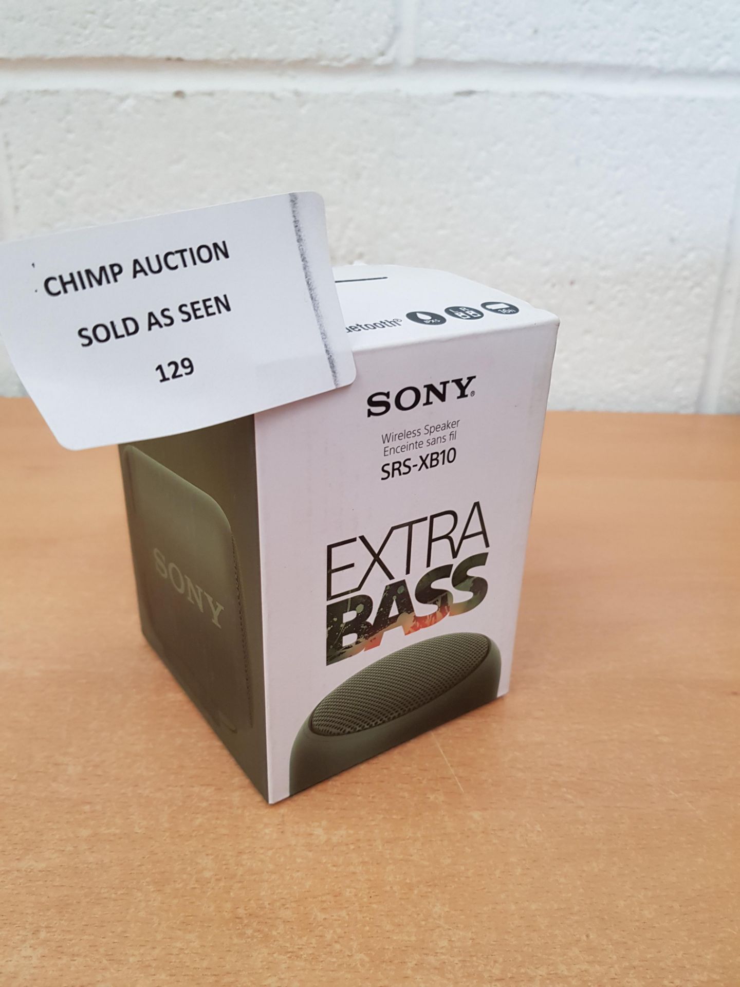 Sony SRS-XB10 Compact Portable Wireless Speaker RRP £60