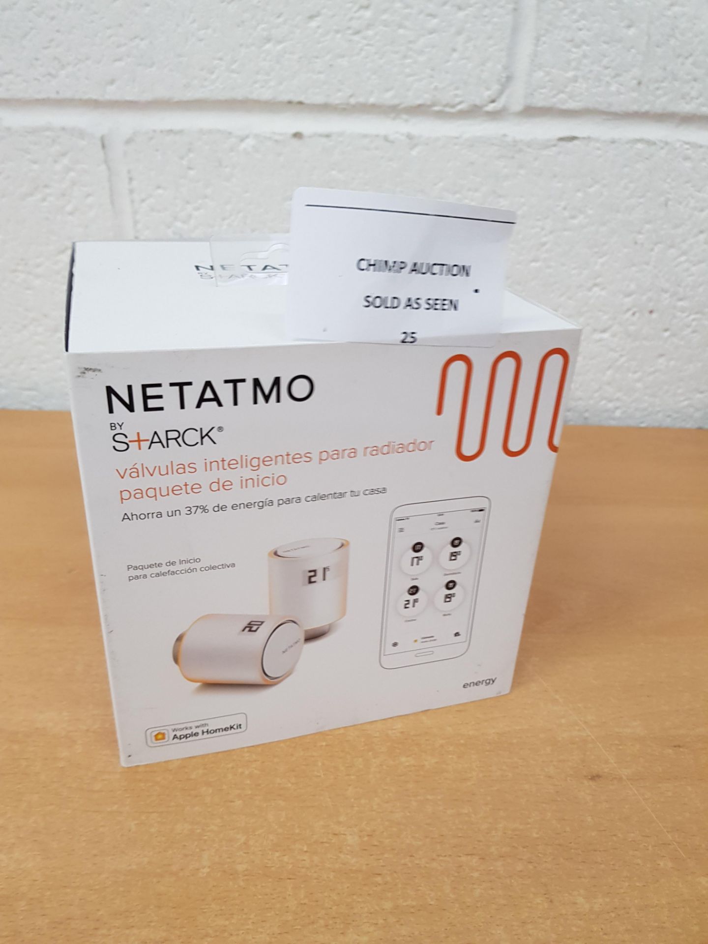 Netatmo By S+ARCK Smart Thermostat RRP £229.99.