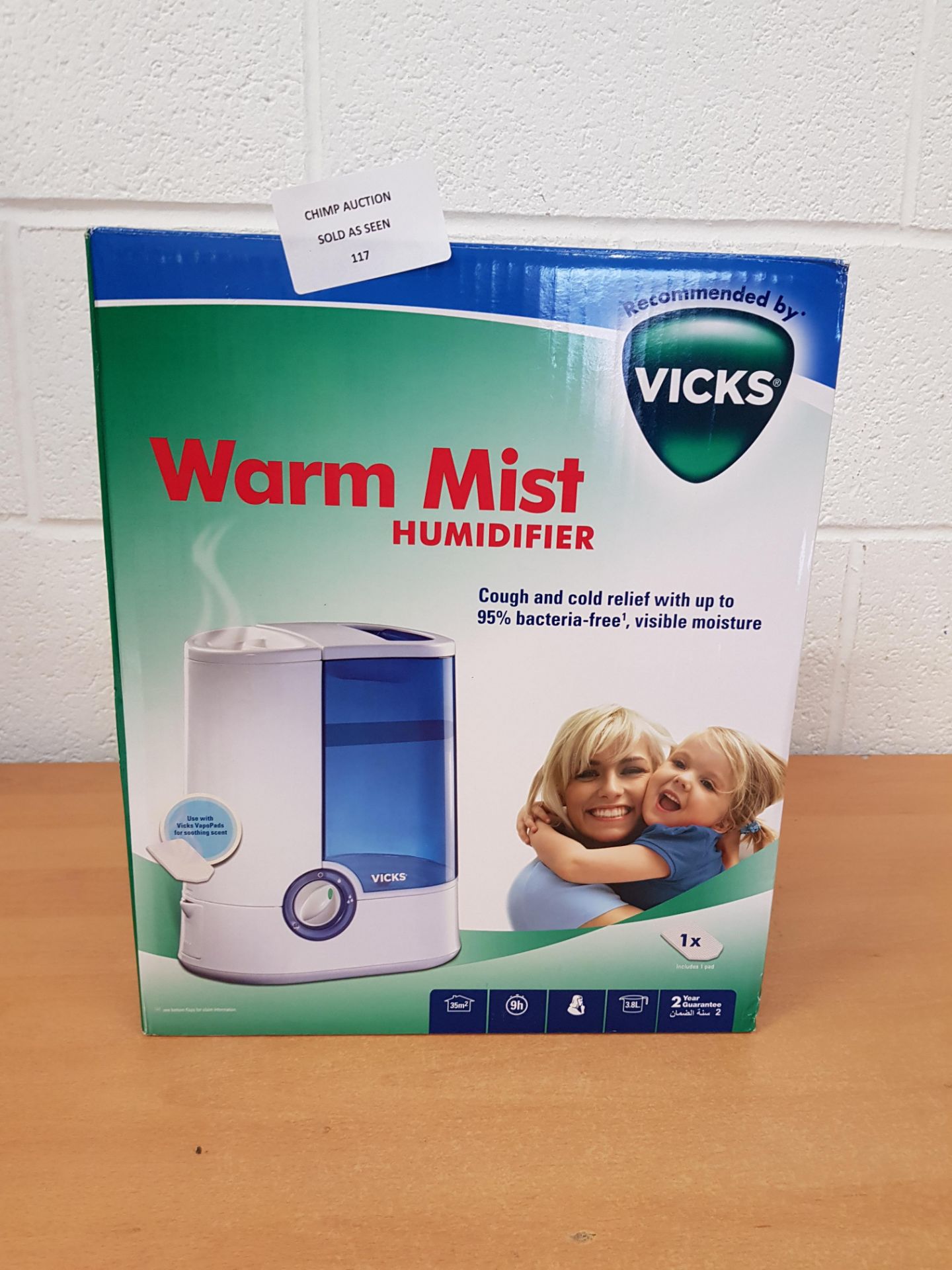 Vicks Warm Mist Humidifier