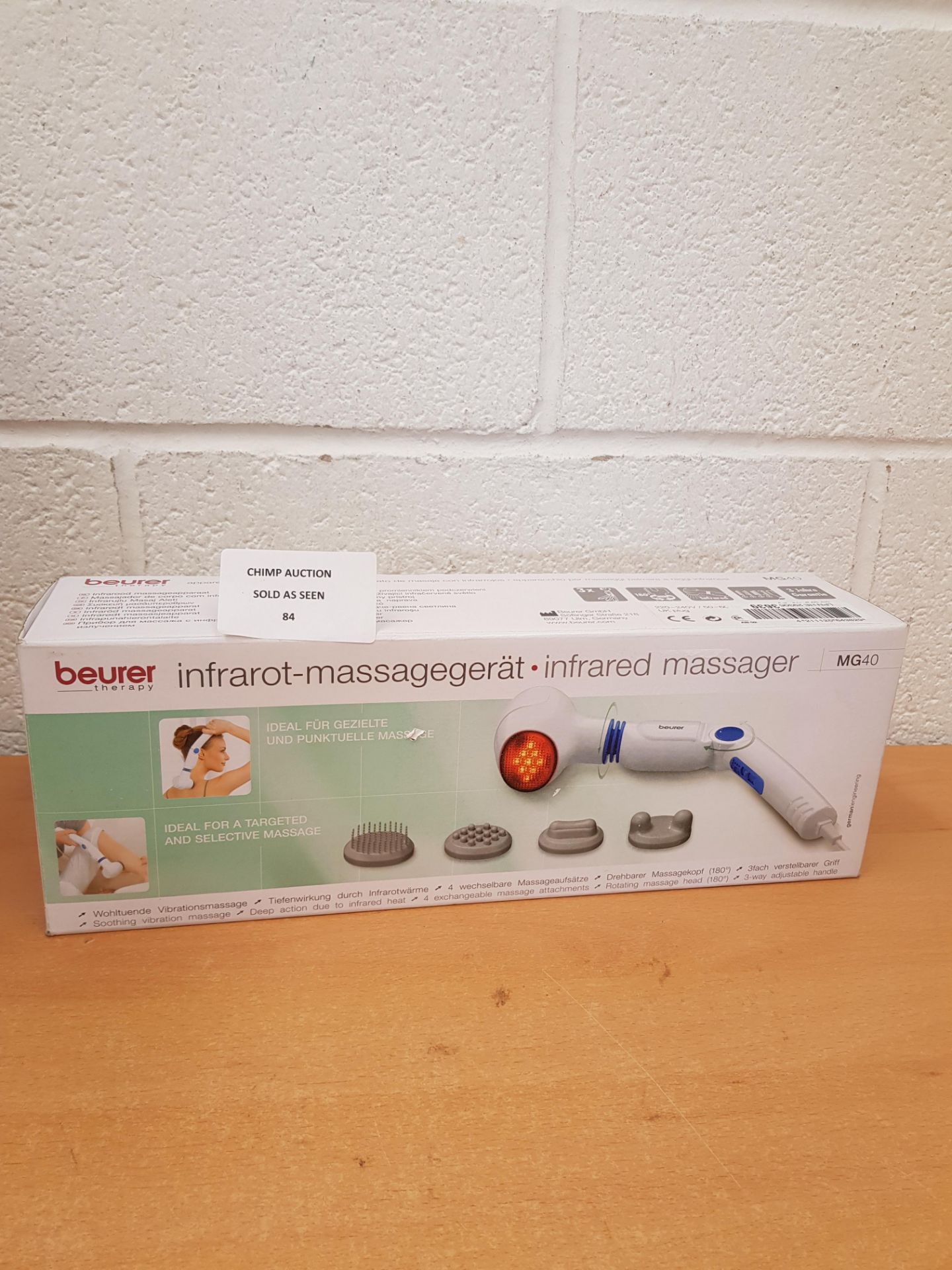 Beurer MG40 Infrared Massager Therapy