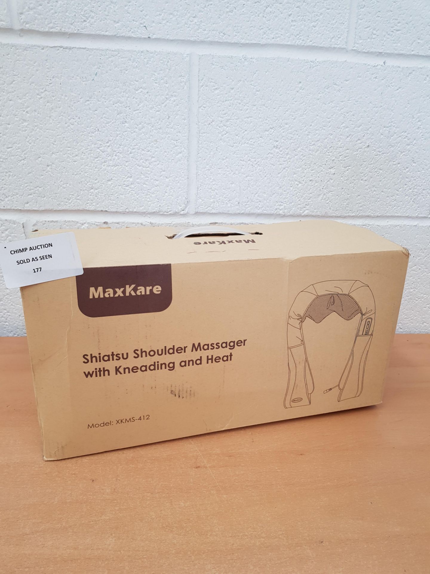 MaxCare Shiatsu Shoulder Massager with Kneading & heat