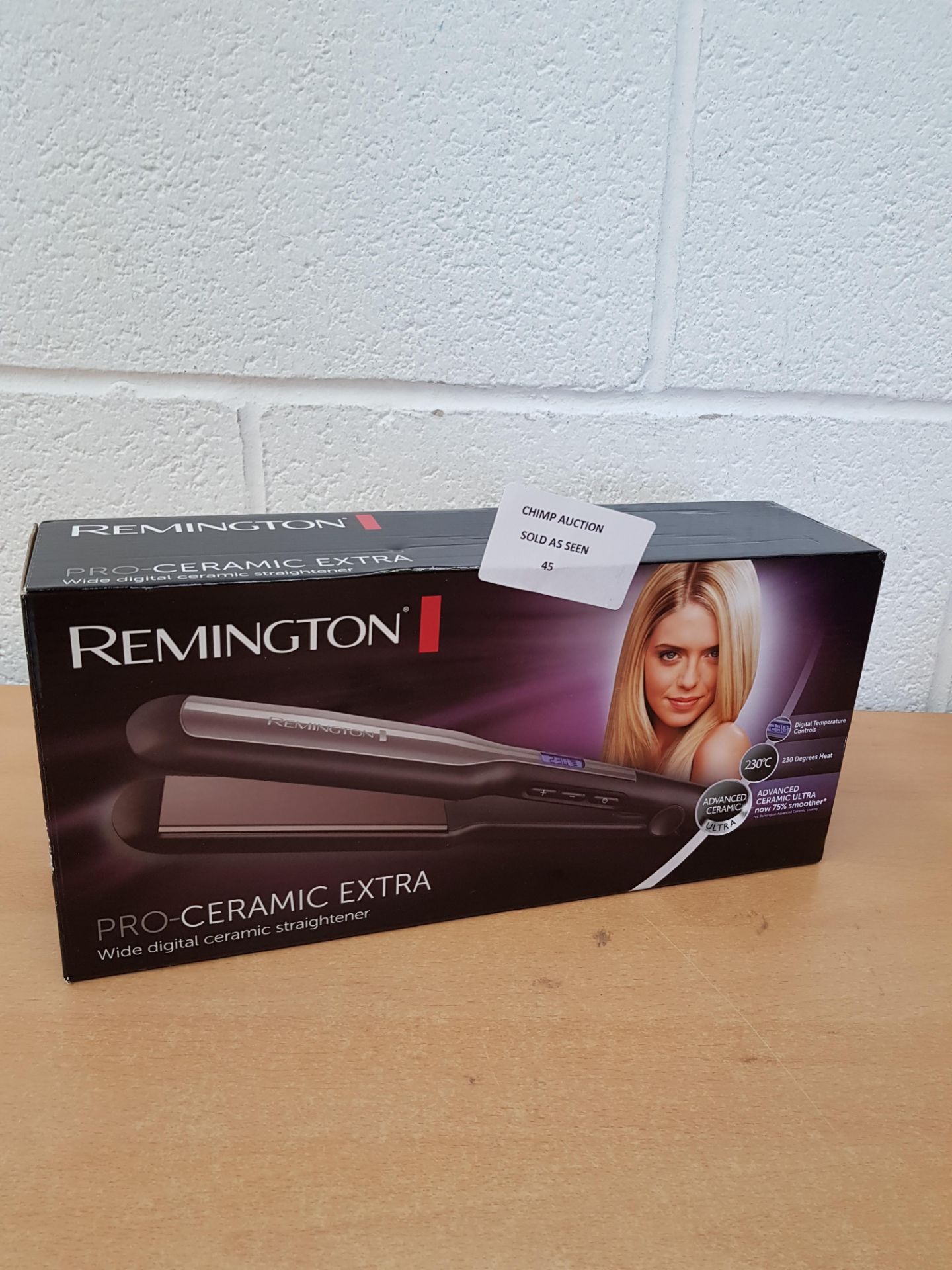 Remington Pro-Ceramic Extra Wide Plate Hair Straightener - S5525/