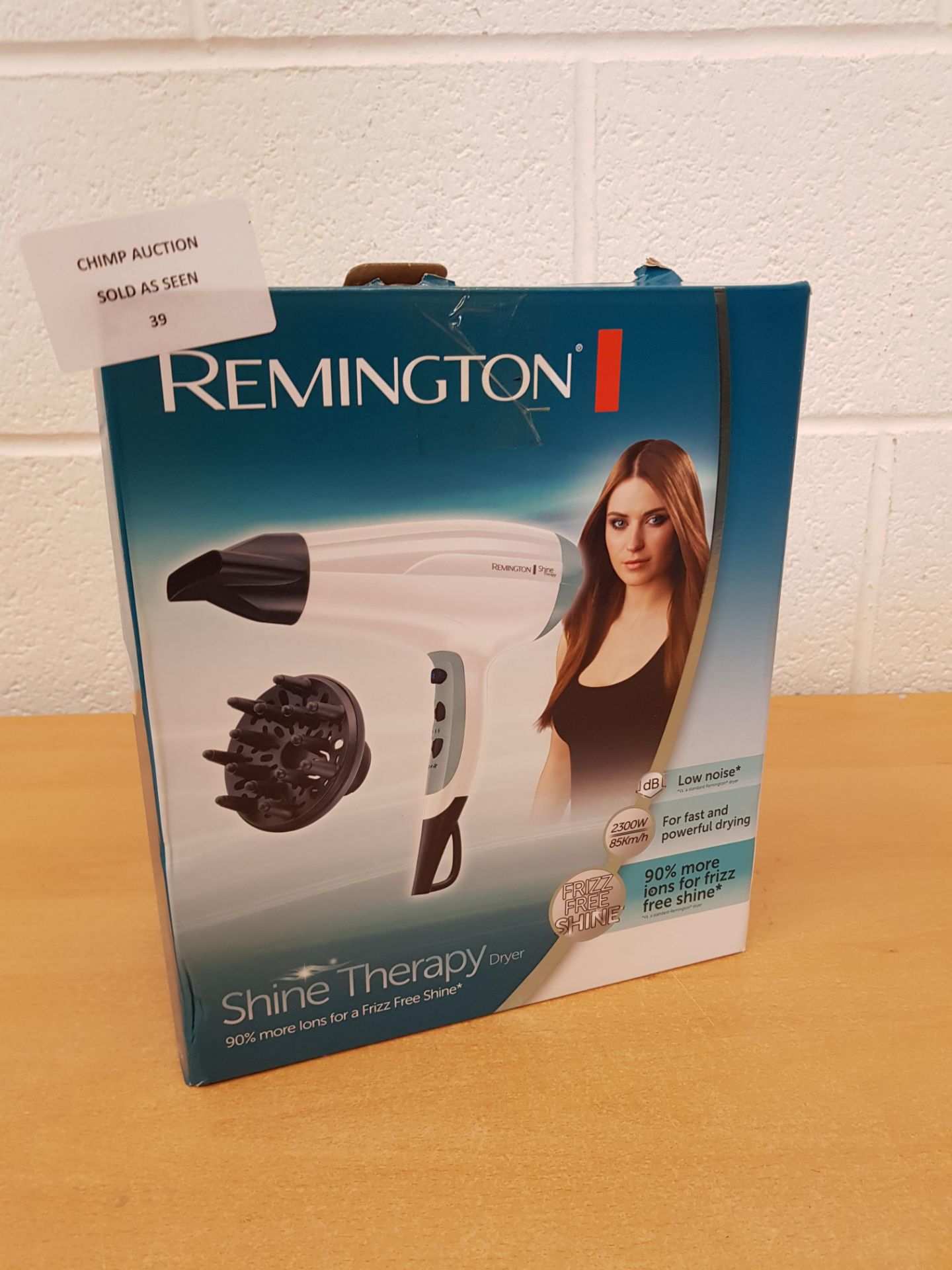 Remington Shine Therapy Hair Dryer with Power Dry and Cool Shot